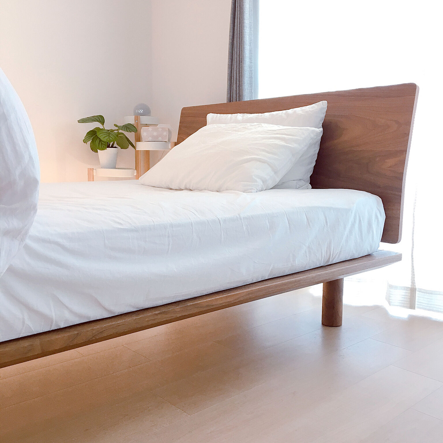 シンプルで使いやすい♡無印良品のベッドアイテムで快適なベッド作り 