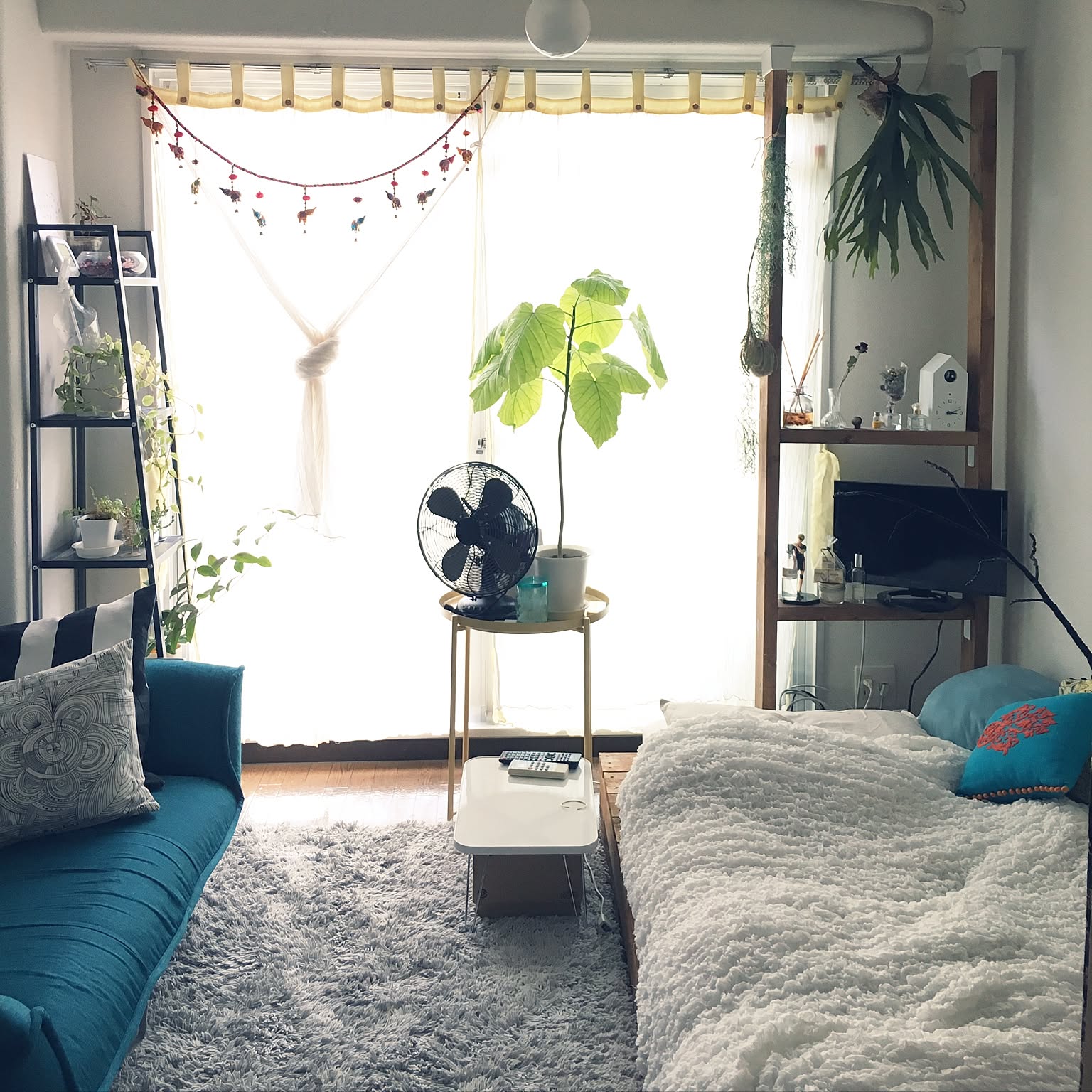 21m2 Diyとエスニックで楽しむ 味わいある快適な暮らし 連載 ワンルーム1kの暮らし By Pojjm5さん Roomclip Mag 暮らしとインテリアのwebマガジン