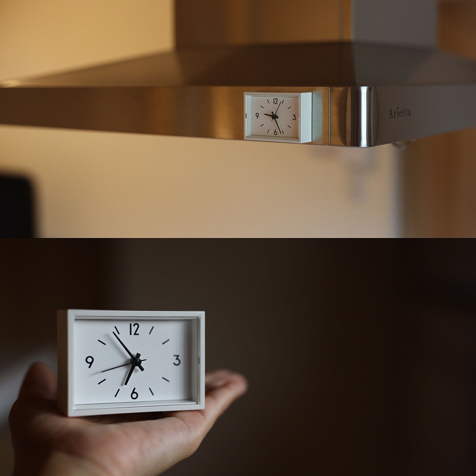 シンプルなフォルムにキュン♡無印良品の「駅の時計」