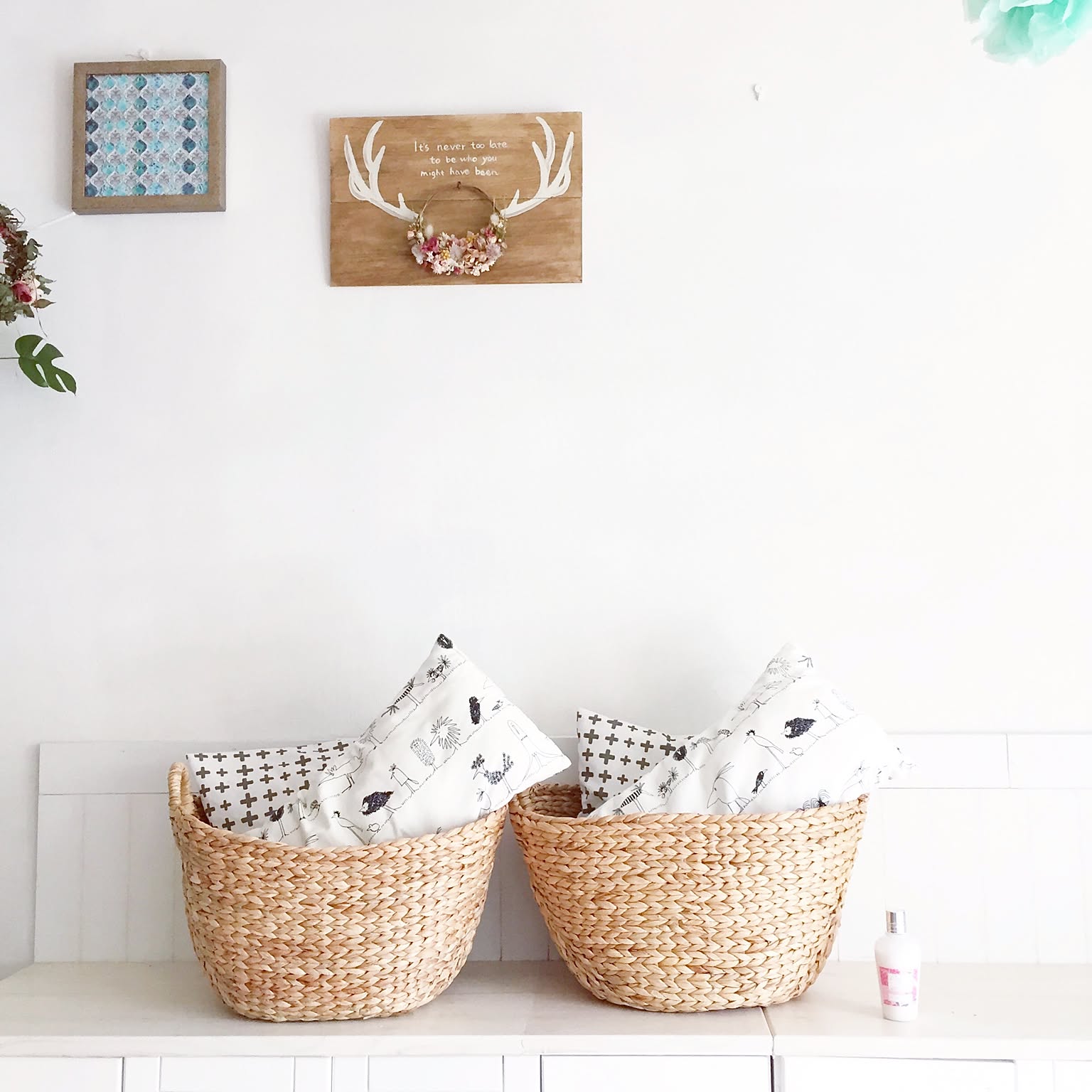 シンプルさを活かして個性を発揮 ニトリと無印良品のかご Roomclip Mag 暮らしとインテリアのwebマガジン