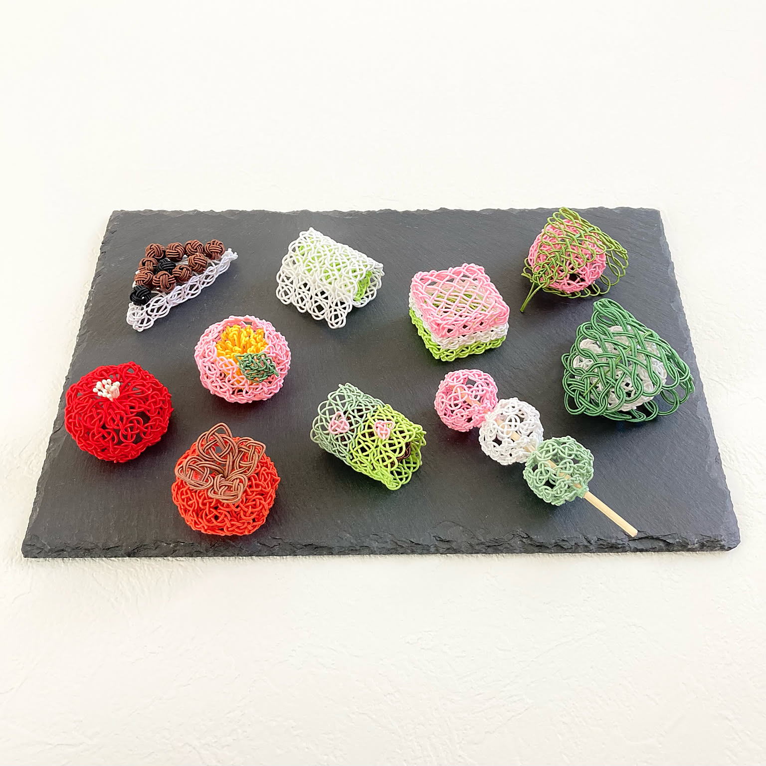 水引き ハンドメイド まとめ売り （幸せ運ぶ、水引アクセサリー