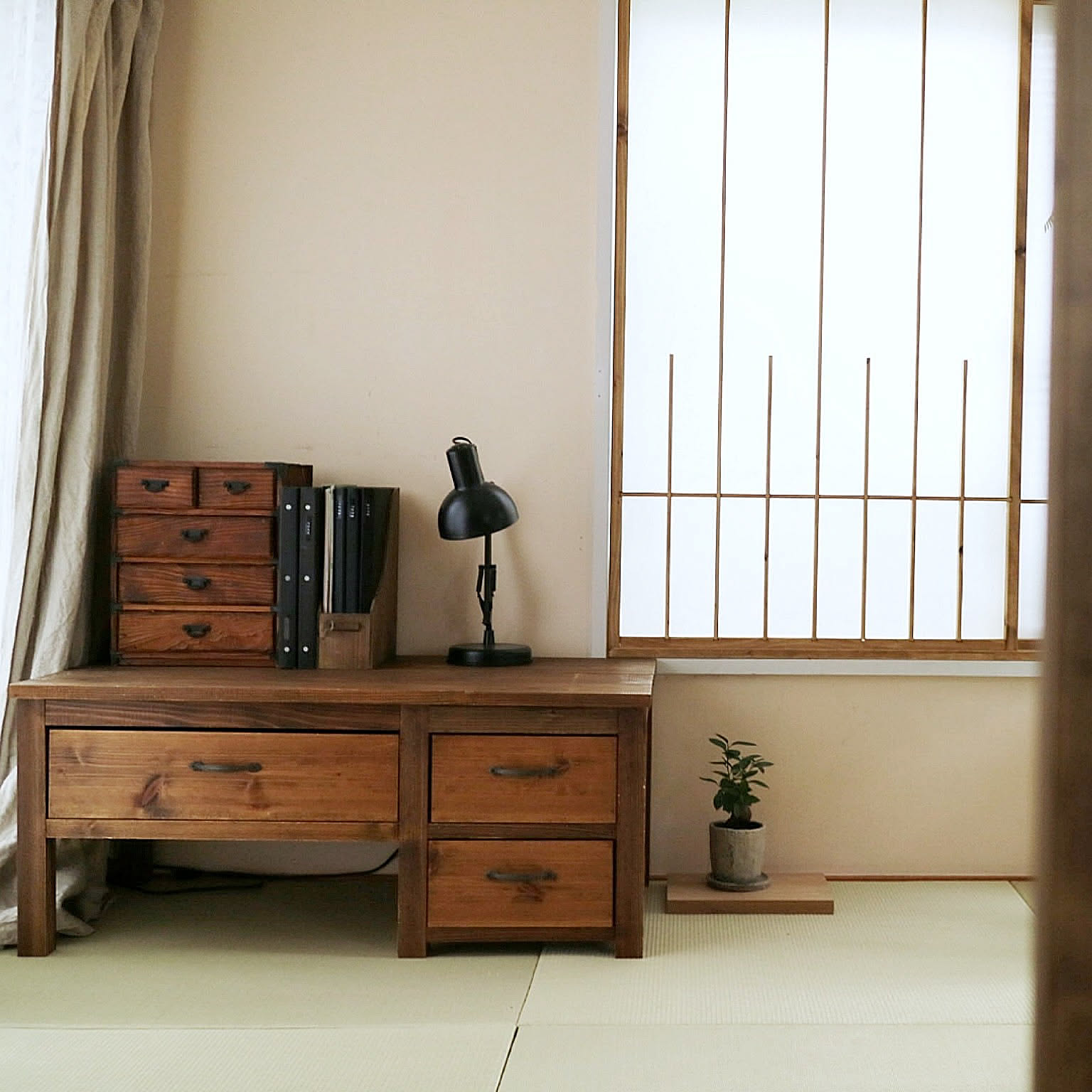 レトロもモダンも思いのまま。こだわりが光る畳のお部屋のコーディネート