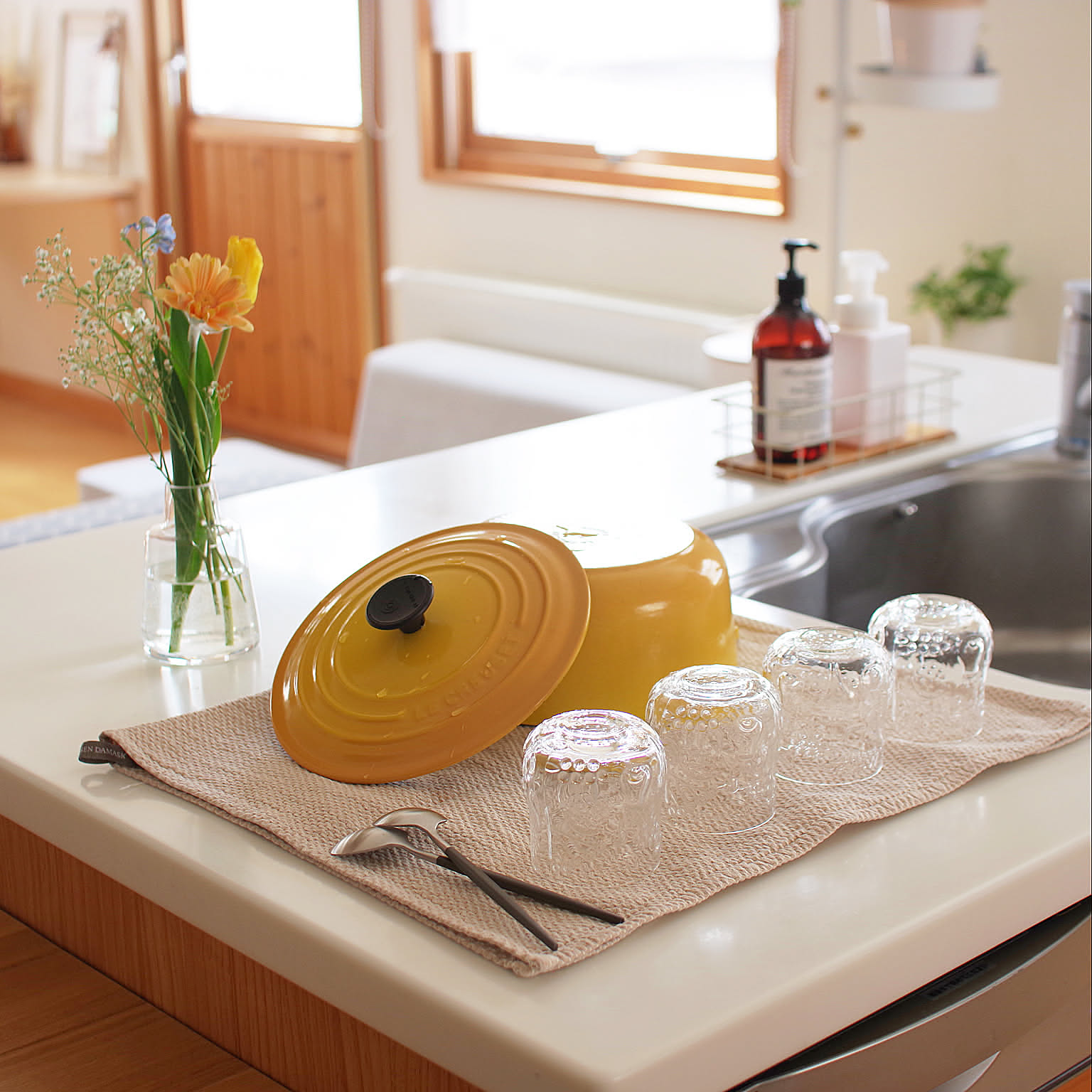 あれこれ使える♪暮らしに便利なティータオルの活用法6選