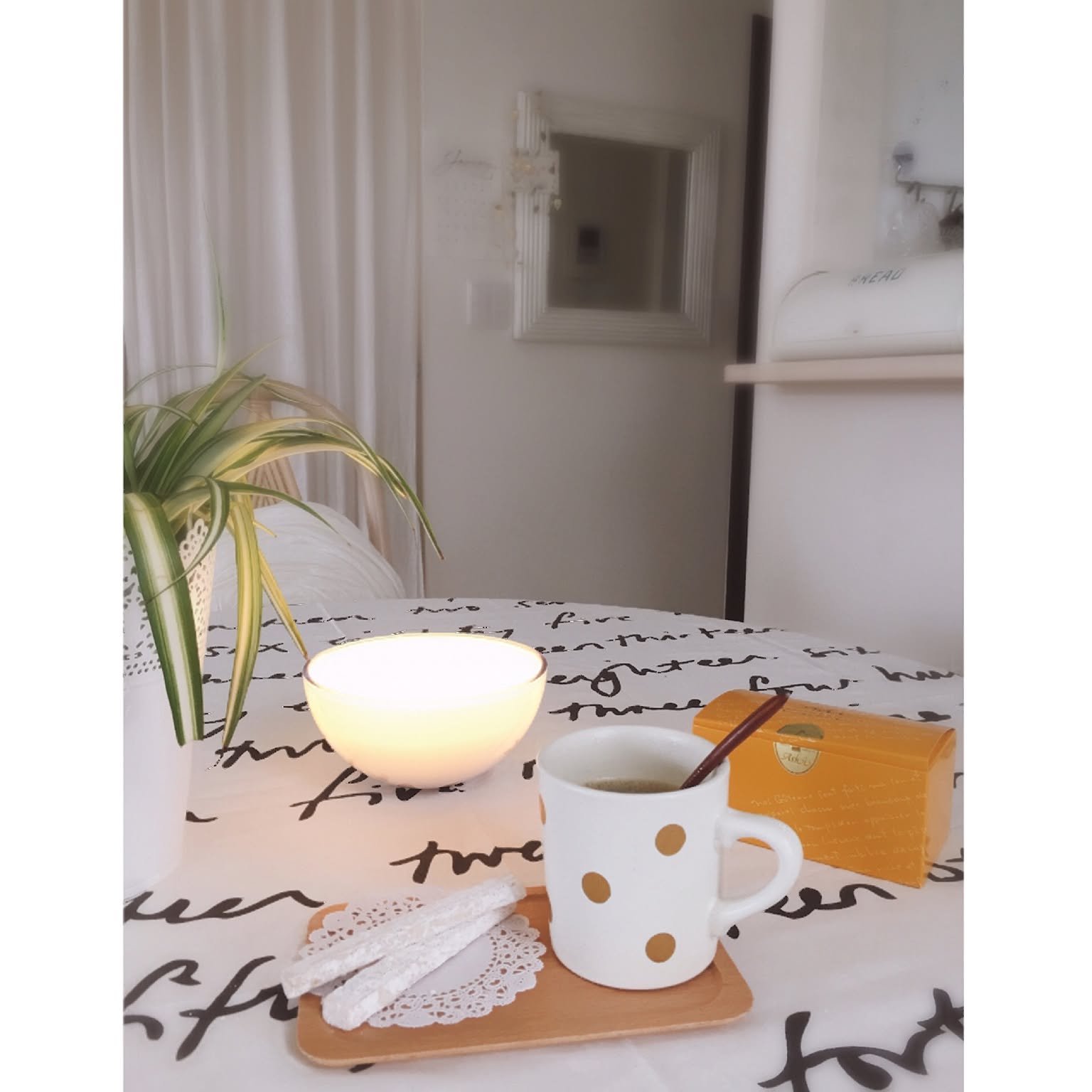 今日は特別♡おうちカフェでくつろぎタイム