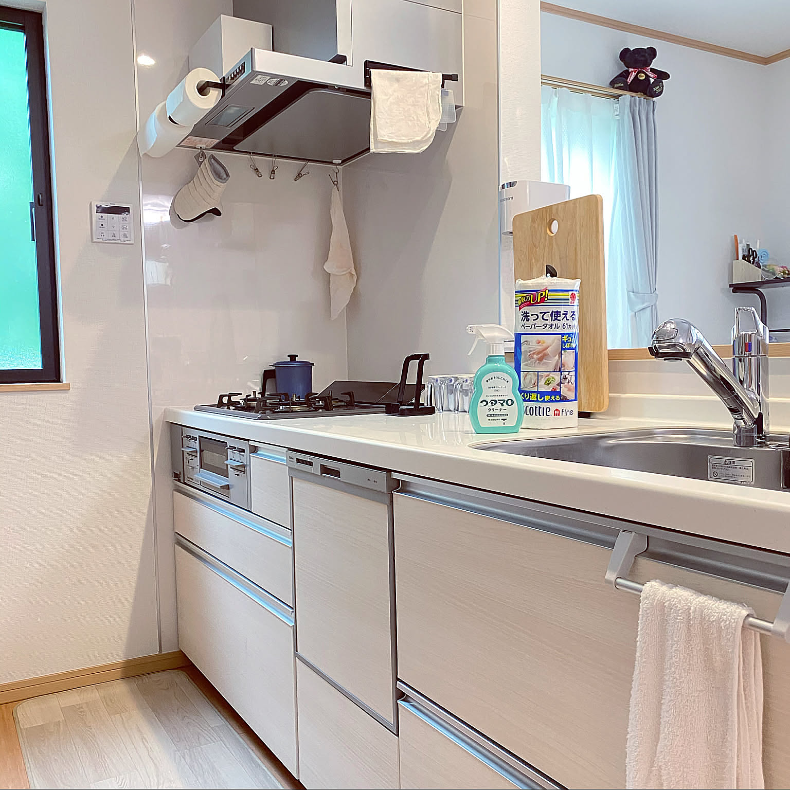 目につくところだからピカピカにして気持ちよく♪キッチンの調理台＆カウンターの掃除テクニック