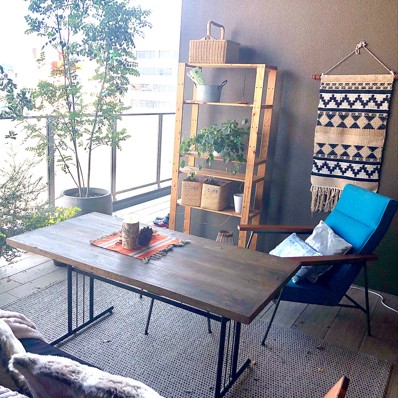 開放感とプライベート感のいいとこ取り♪お手本にしたいインナーバルコニーの実例6選