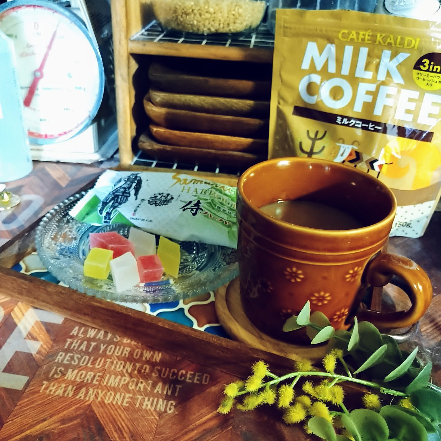 お気に入りでわくわくティータイムを♡セリアで見つけたマグカップ＆グラス