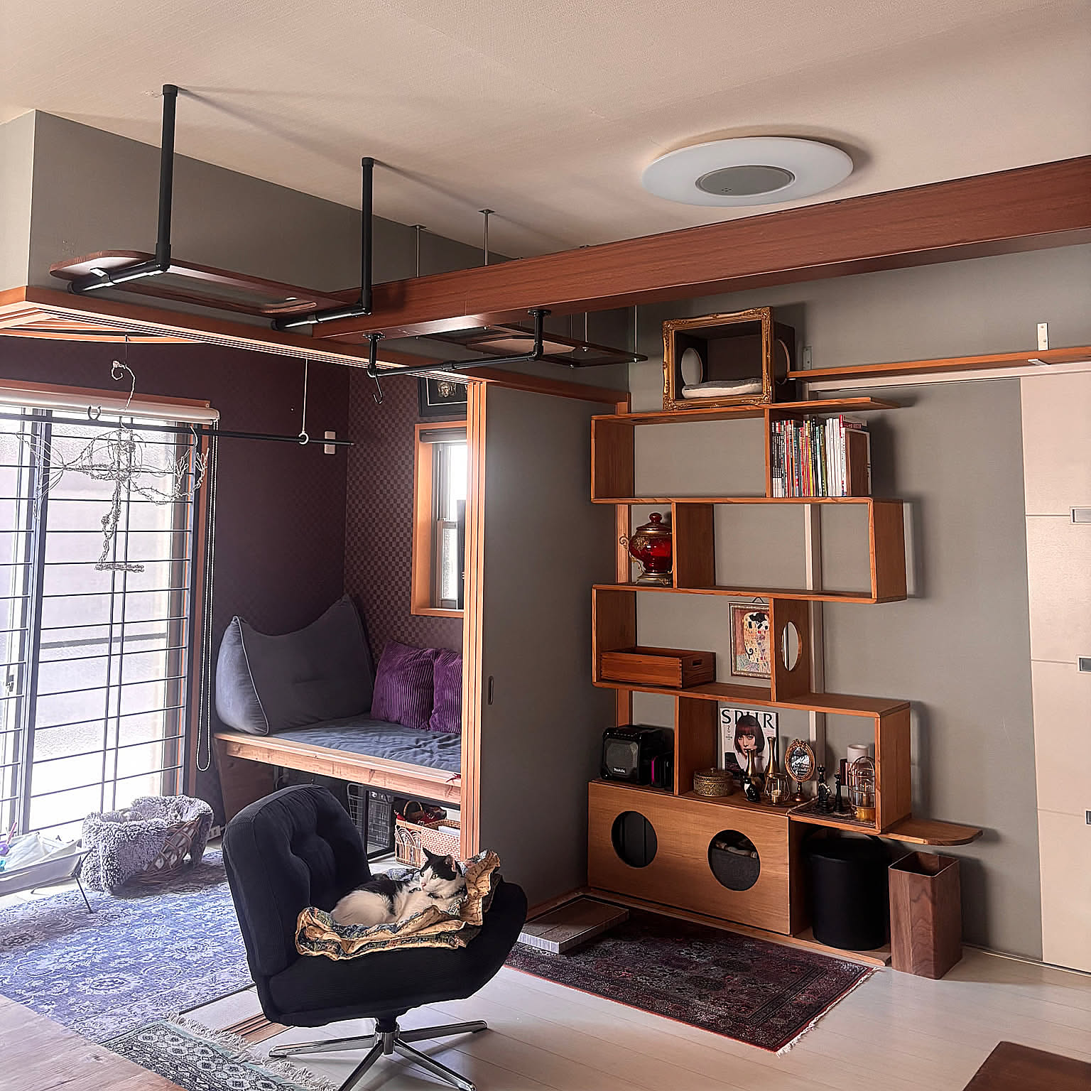 「お部屋に合わせたぴったりDIYで！愛猫とすっきり快適に暮らしを楽しむ家」 by chicaさん
