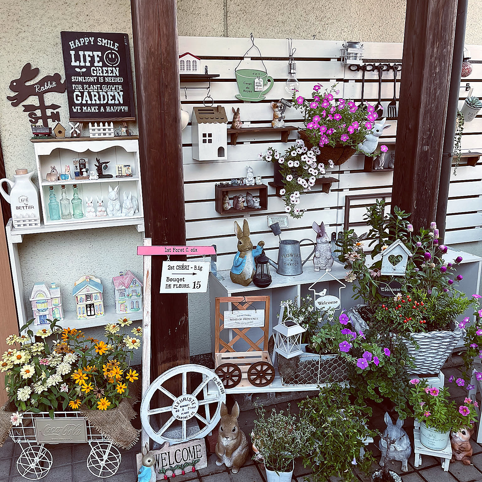 「木製雑貨でつくる、ナチュラル＆可愛い植木鉢カバー」 by seiko44さん