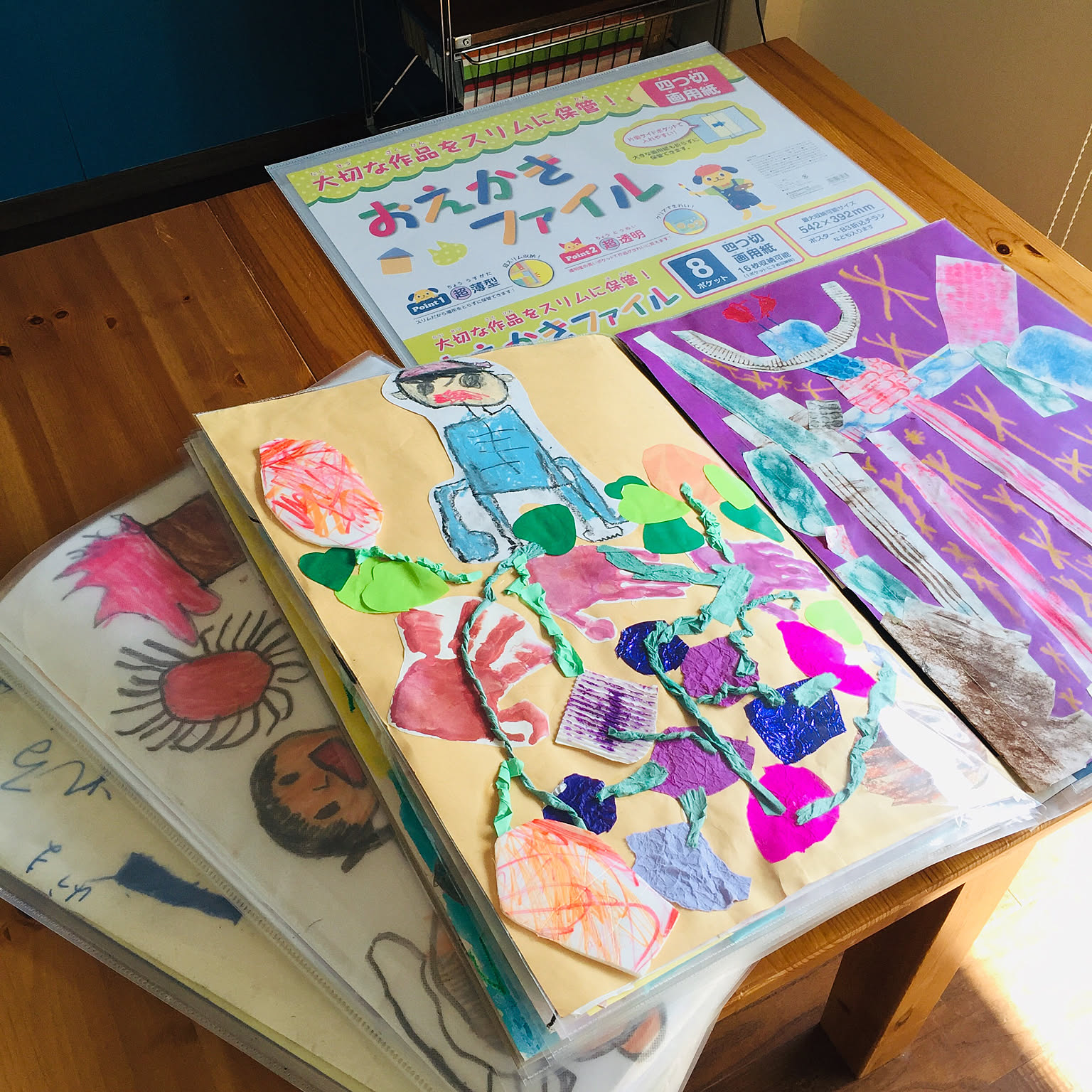 大切な作品を上手に保管したい☆子どもの作品・工作グッズの収納方法