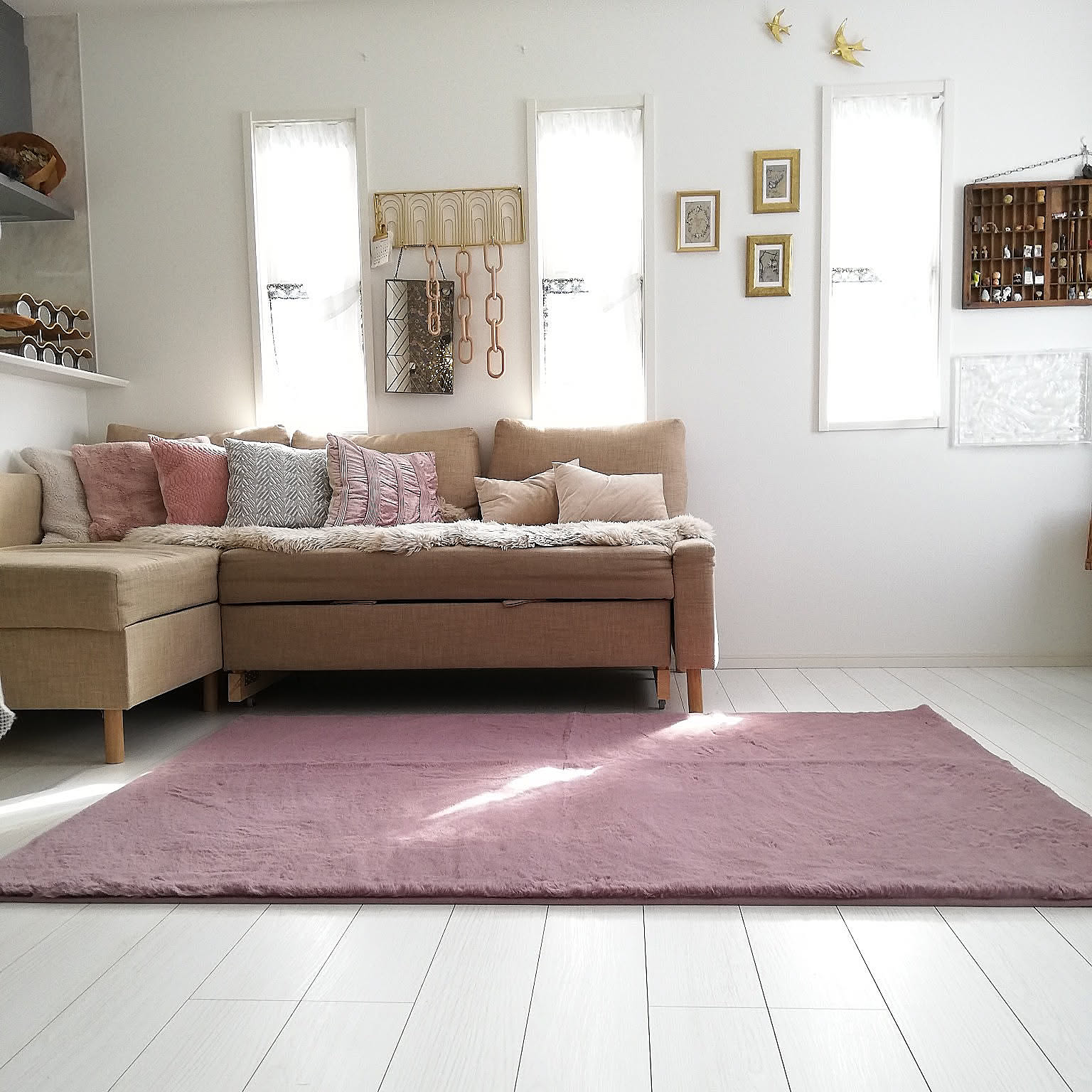 上品とかわいいを両立させた理想のお部屋づくり♪好きなテイストで取り入れる大人かわいいインテリア