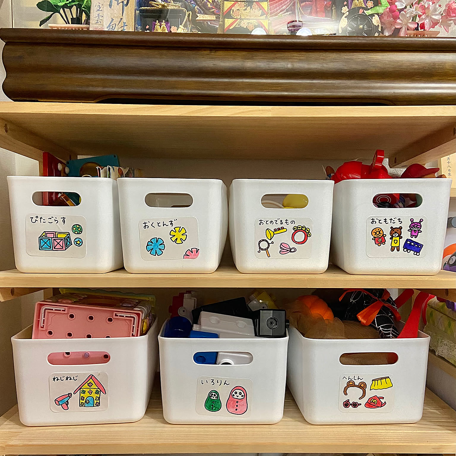 自分で準備も片付けもできる！子ども目線で考えられた収納アイデア
