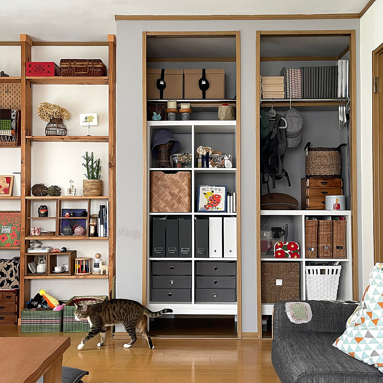 整えると生活効率が上がる！リビングクローゼットの整理収納アイデア10選