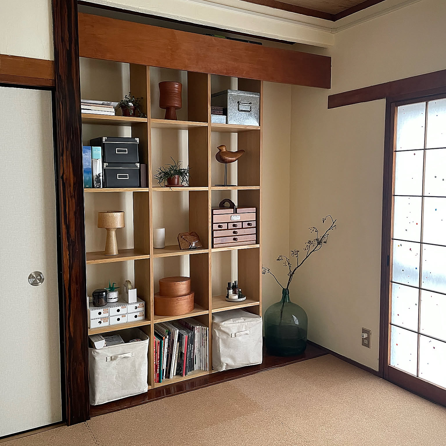 和に馴染み、使う目的にも合う収納法が見つかる！収納家具や押入れなどを活用した、和室収納のアイデア6選