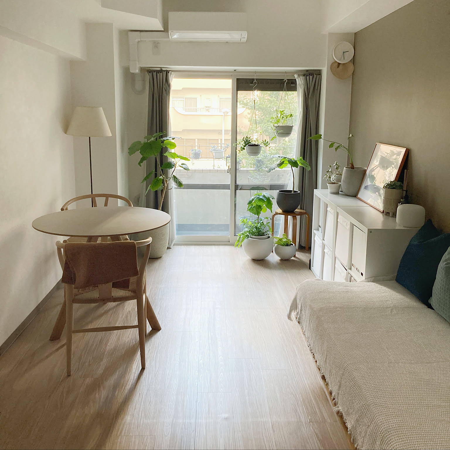 「28.3m2。活き活きとシンプルに緑と暮らす、ナチュラルでいられるお部屋」 by akhrn5さん