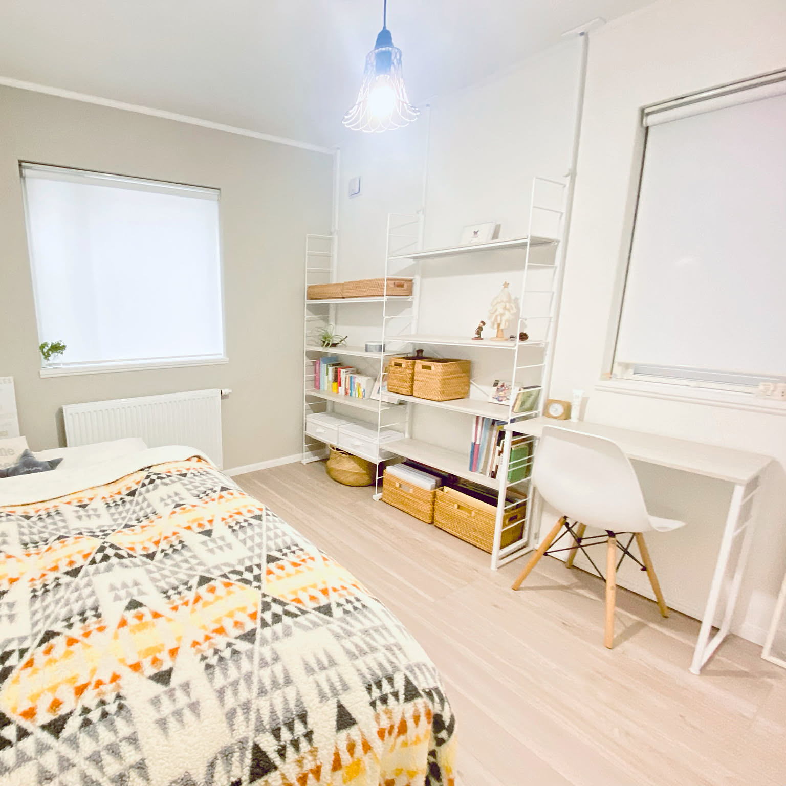 勉強やリラックスがしやすい空間を作る！6畳子ども部屋の実例