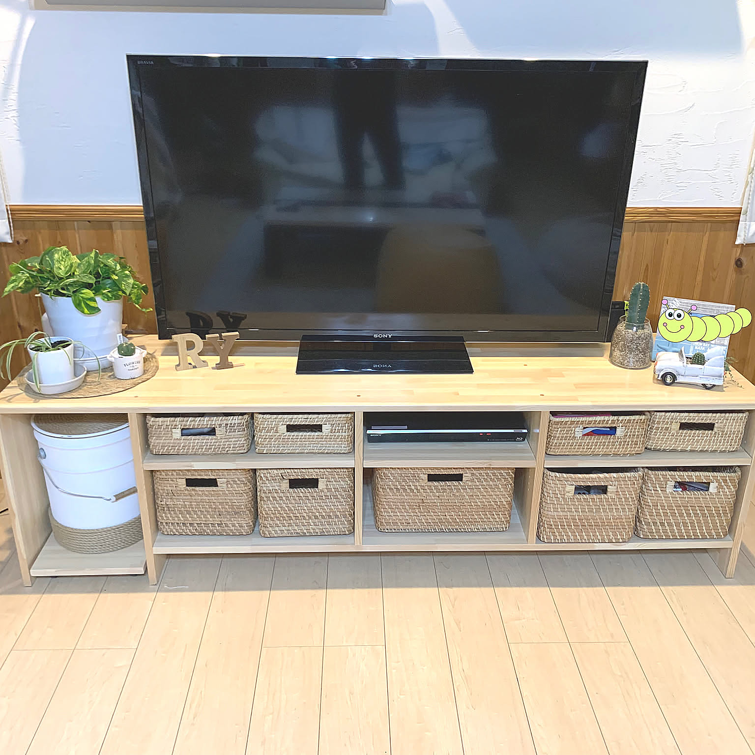 3つのテイスト別にご紹介します☆わが家のテレビ台DIY作品 3つのテイスト別にご紹介します☆わが家のテレビ台DIY作品