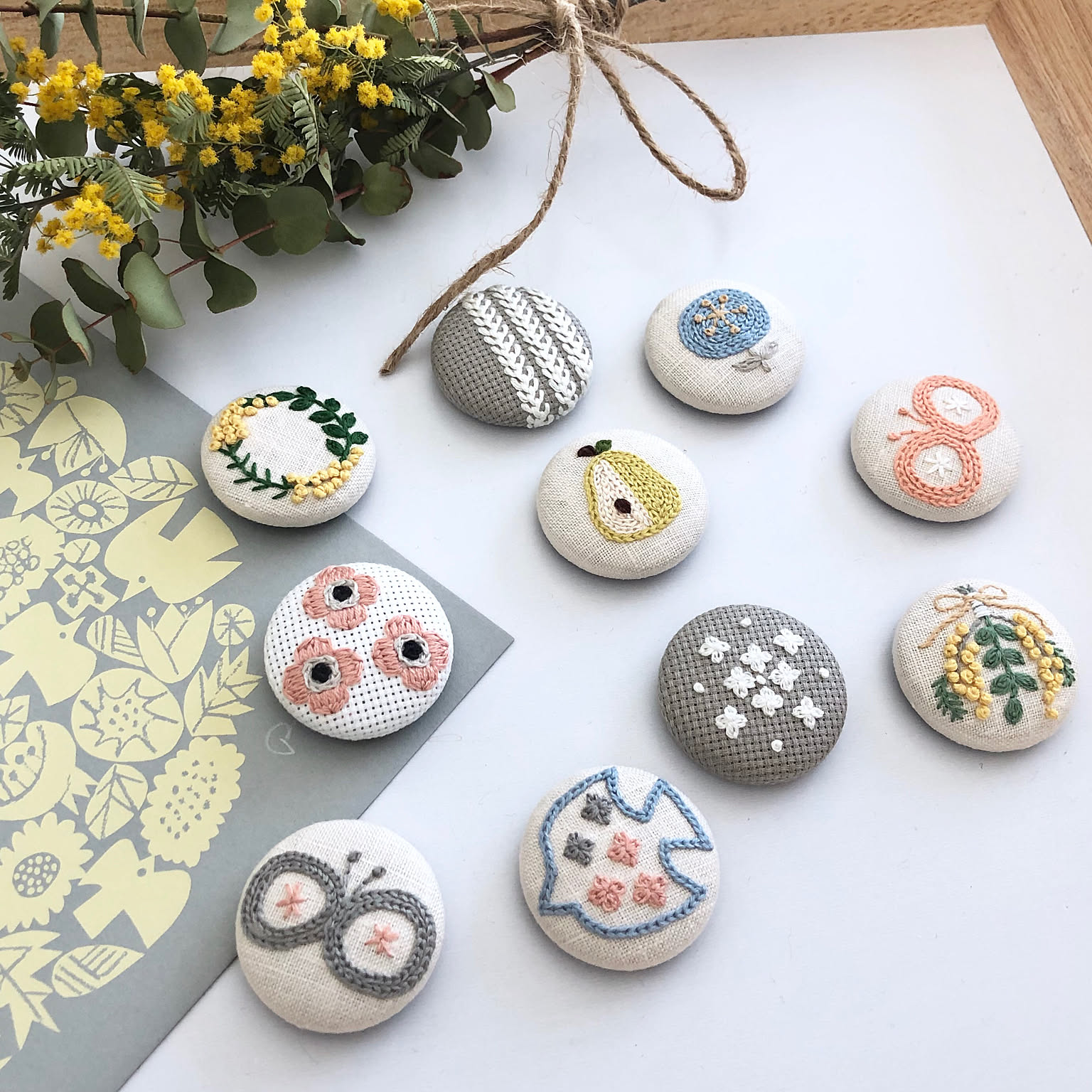 「思い」や「好き」を作品に込める♡刺繍で作る小物やインテリアアイテム