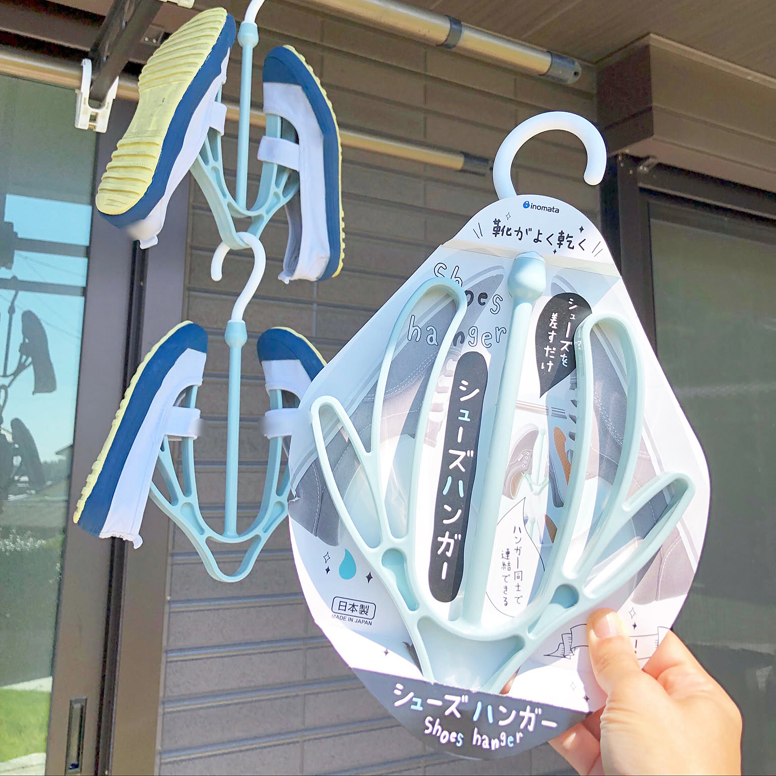100均で買える♪あると便利な物干しなどの「洗濯用品」