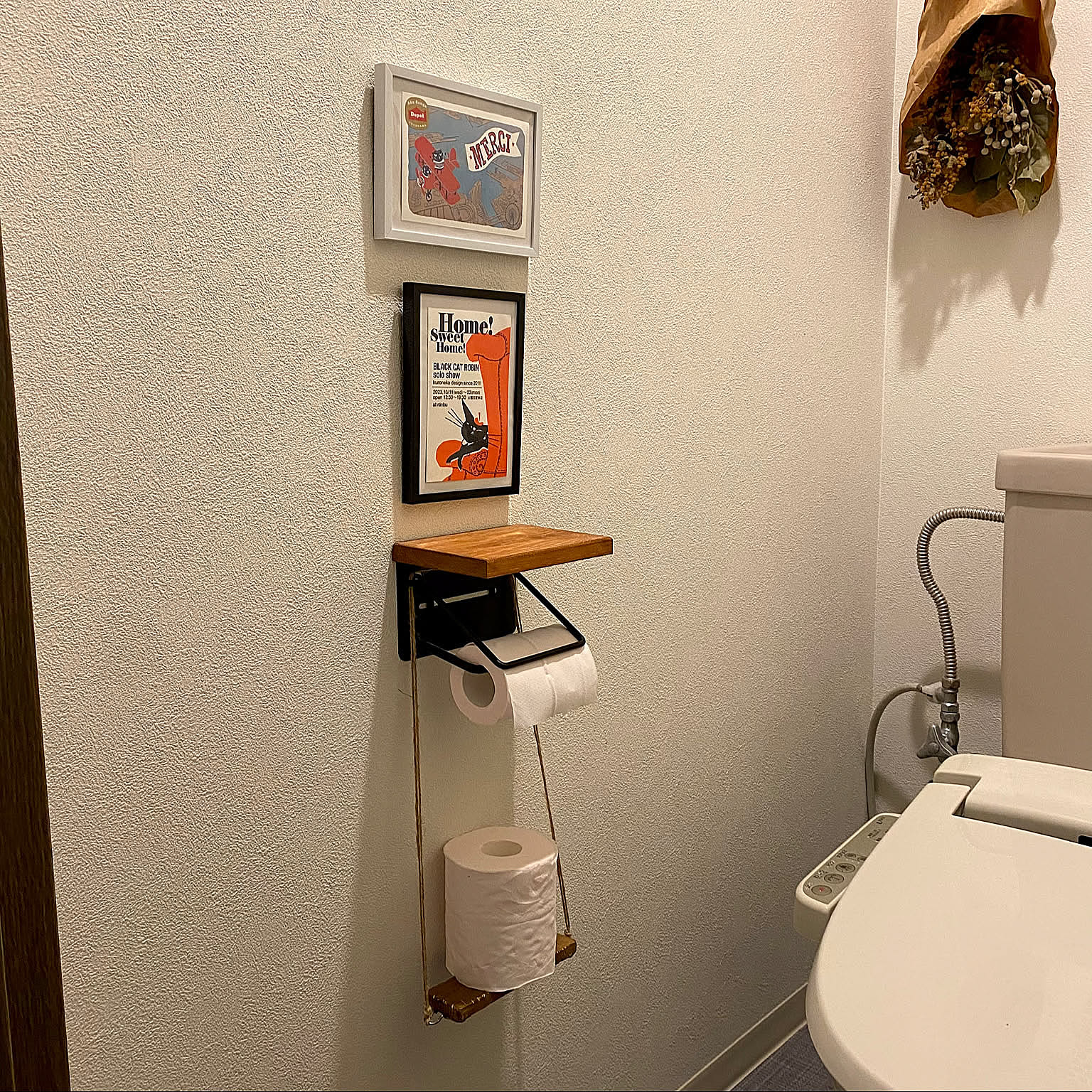 毎日使う場所だからこそ工夫が光る♪トイレットペーパーホルダーのDIYアイデア