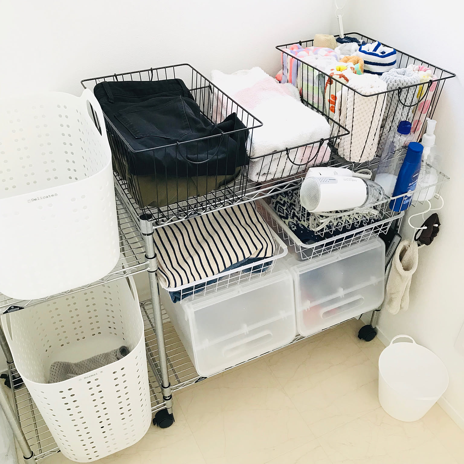 洗面所の悩み解決♡ダイソーアイテムで使いやすく整理整頓