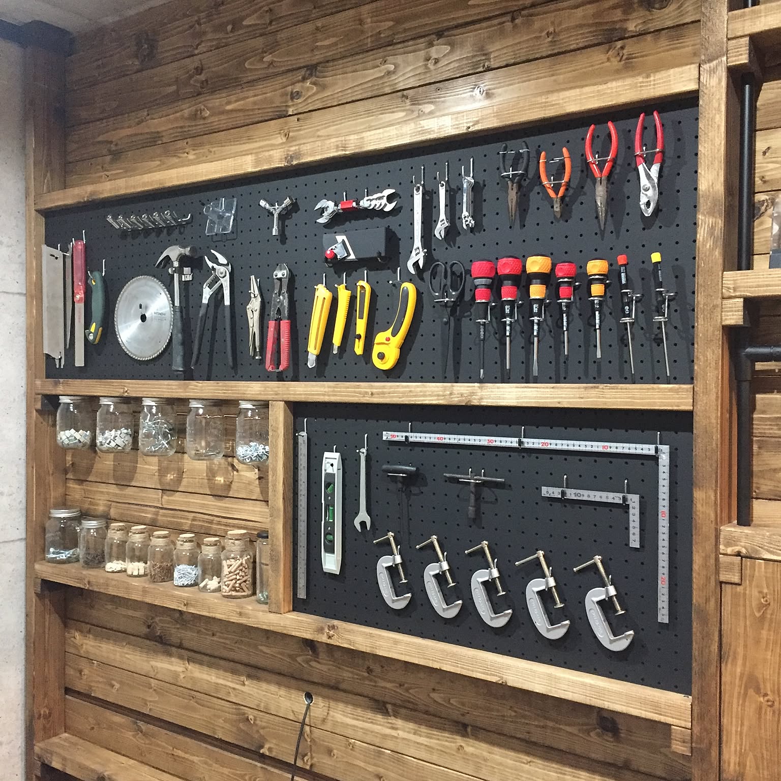 DIYの必需品♪使いやすく大切に保管したい、工具の収納術