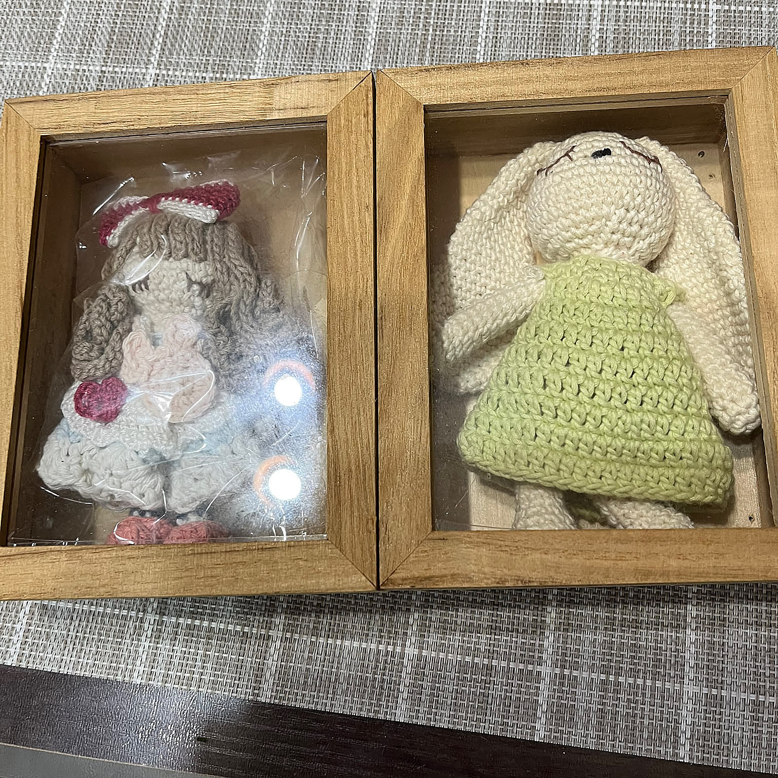 「蓋つき木製BOXでつくる、壁掛けコレクションケース」 by miiyanさん