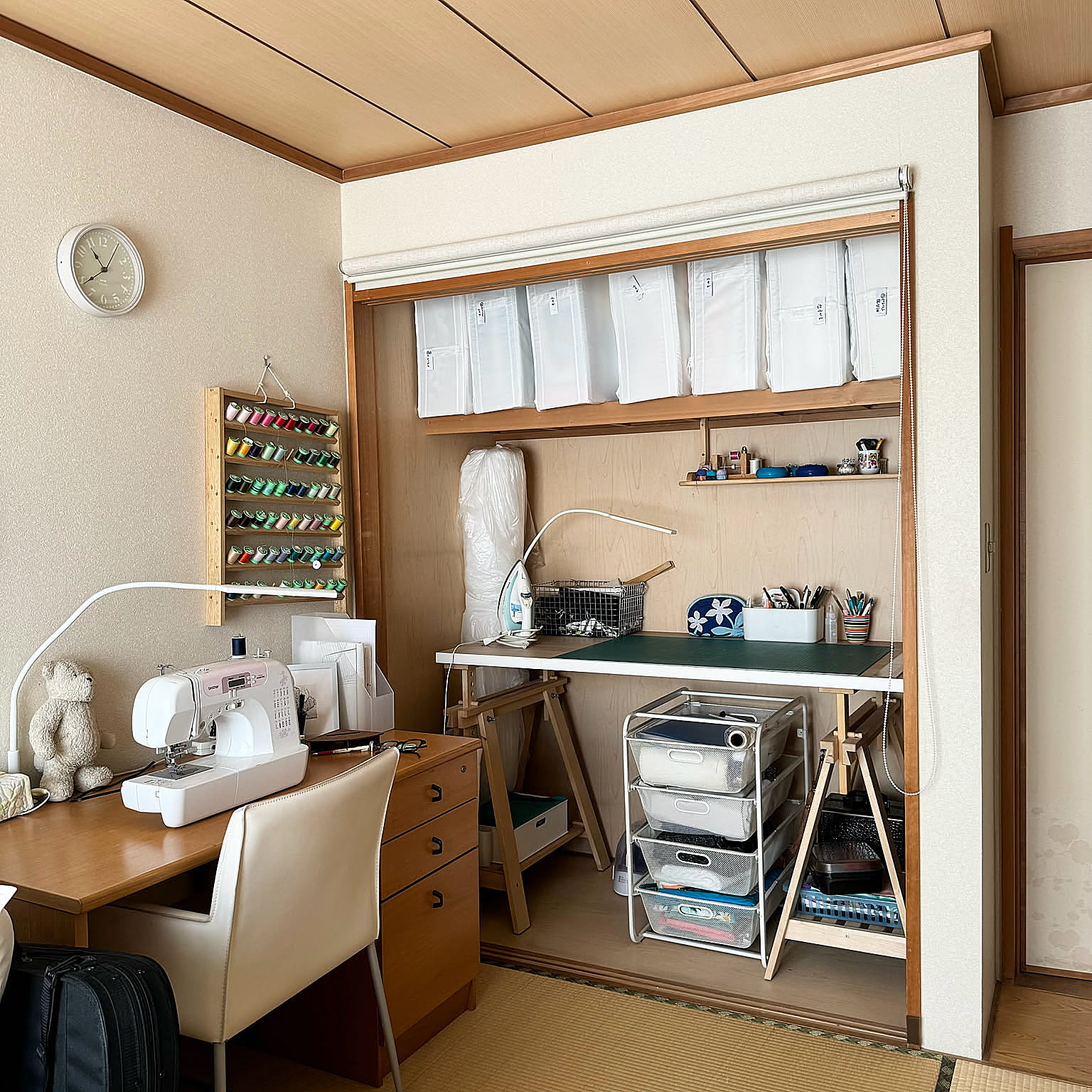 「使える」スペースにリノベ♪押入れがDIYで変身するアイデア実例