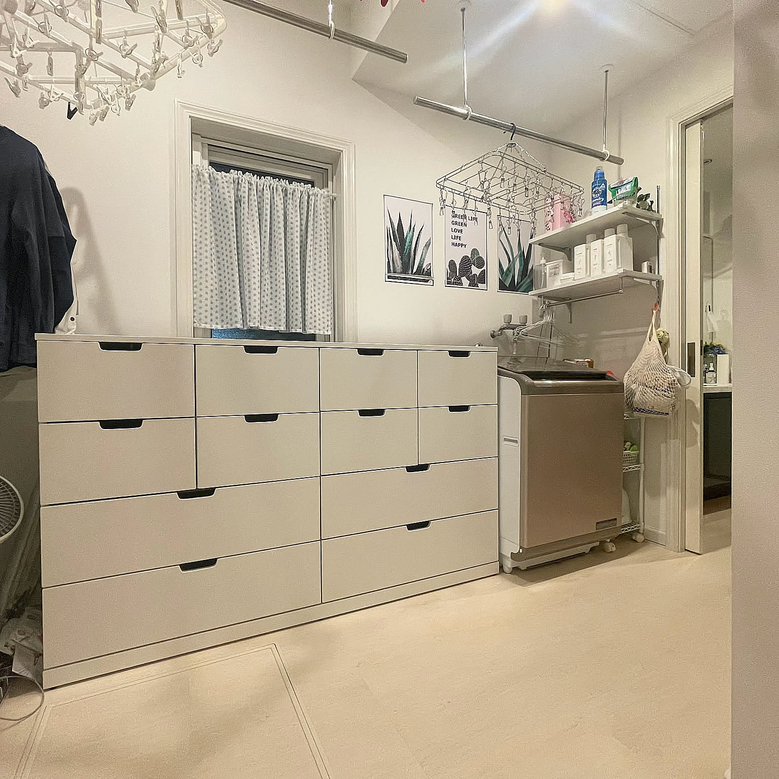 頼りになるのはやっぱりIKEA！ランドリー収納が見栄えよくなるアイテム