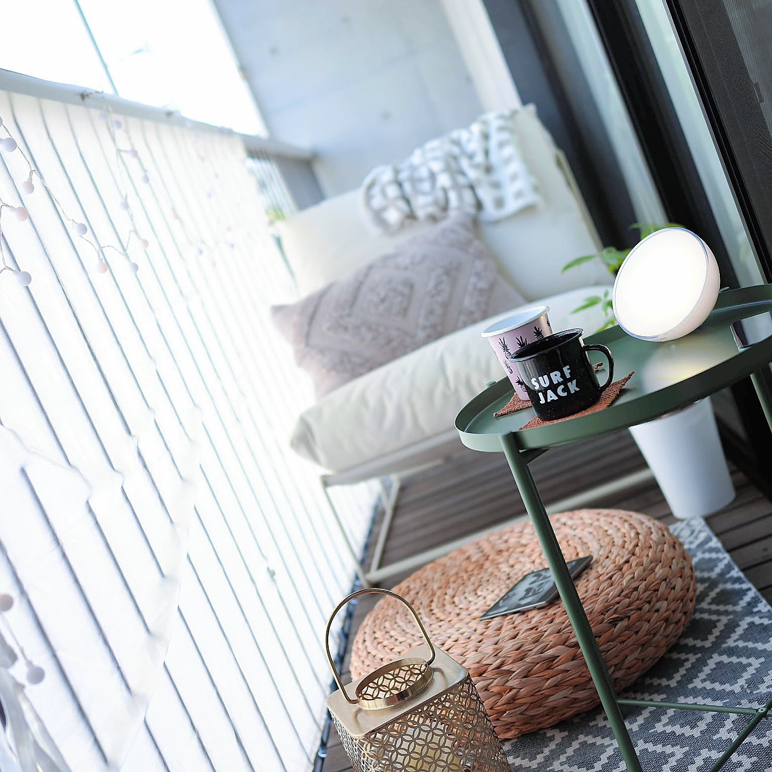 ベランダをもう一つのリビングに！ベランダ時間を快適にする便利アイテム