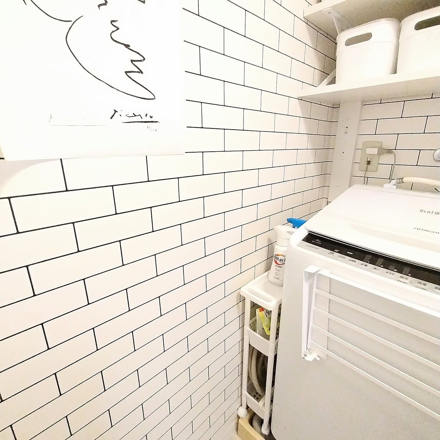 【すきま活用アイデア】洗濯機横を有効活用！15cmの隙間が洗剤ストック収納に大変身 by yamamaさん