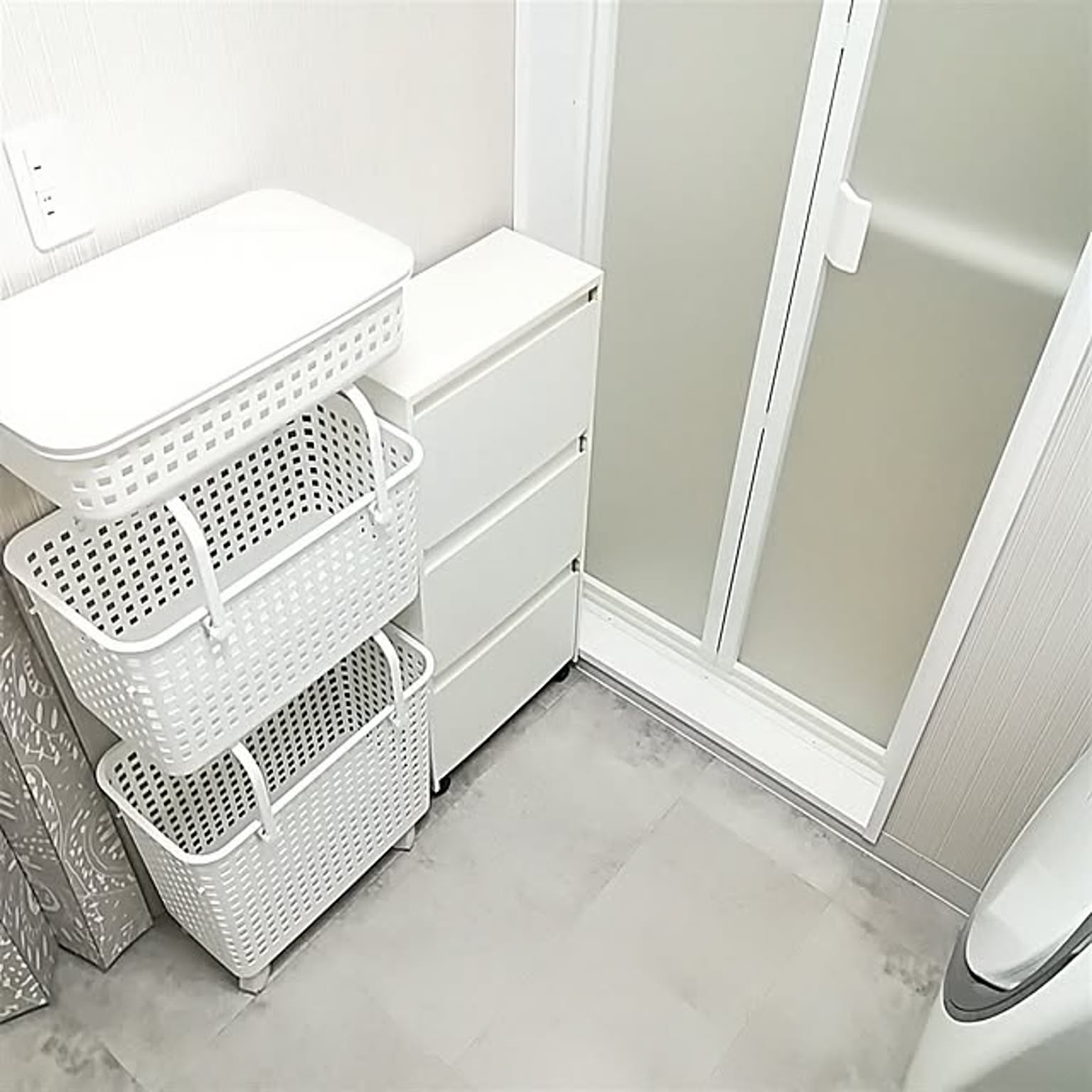 洗濯効率アップ！洗濯かごの置き方や置き場所のコツ