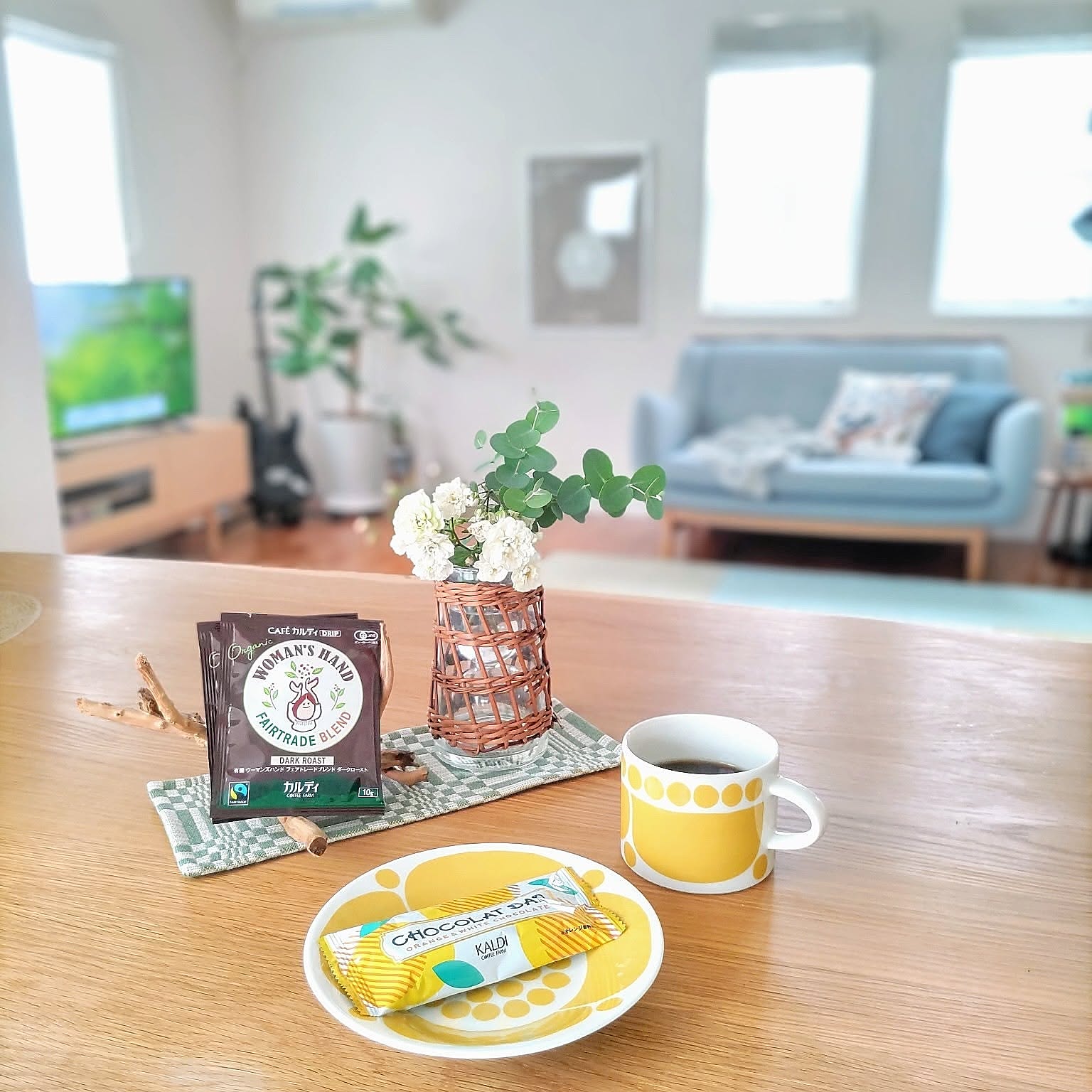 みんな大好き♡カルディのアイテムで楽しむおうちカフェタイム