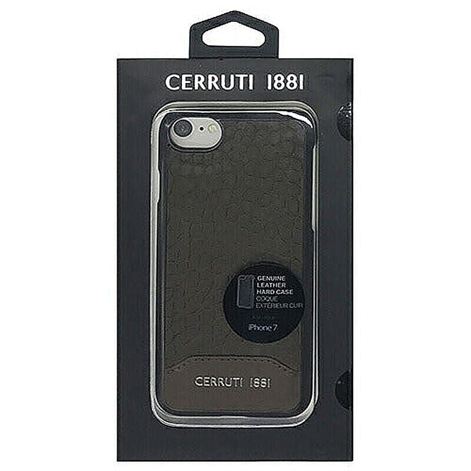 CERRUTI Crocodile Print Leather - Hard Case - Brown CEHCP7MCBR 管理No. 4526397956547