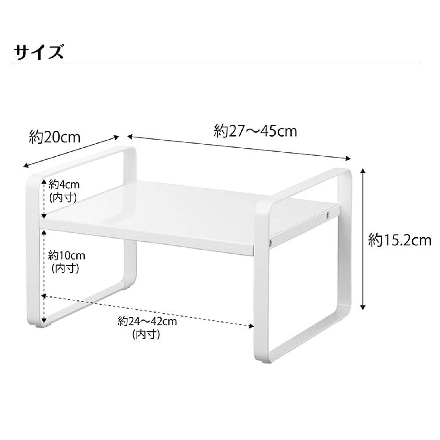 整理ボックス・コの字ラック