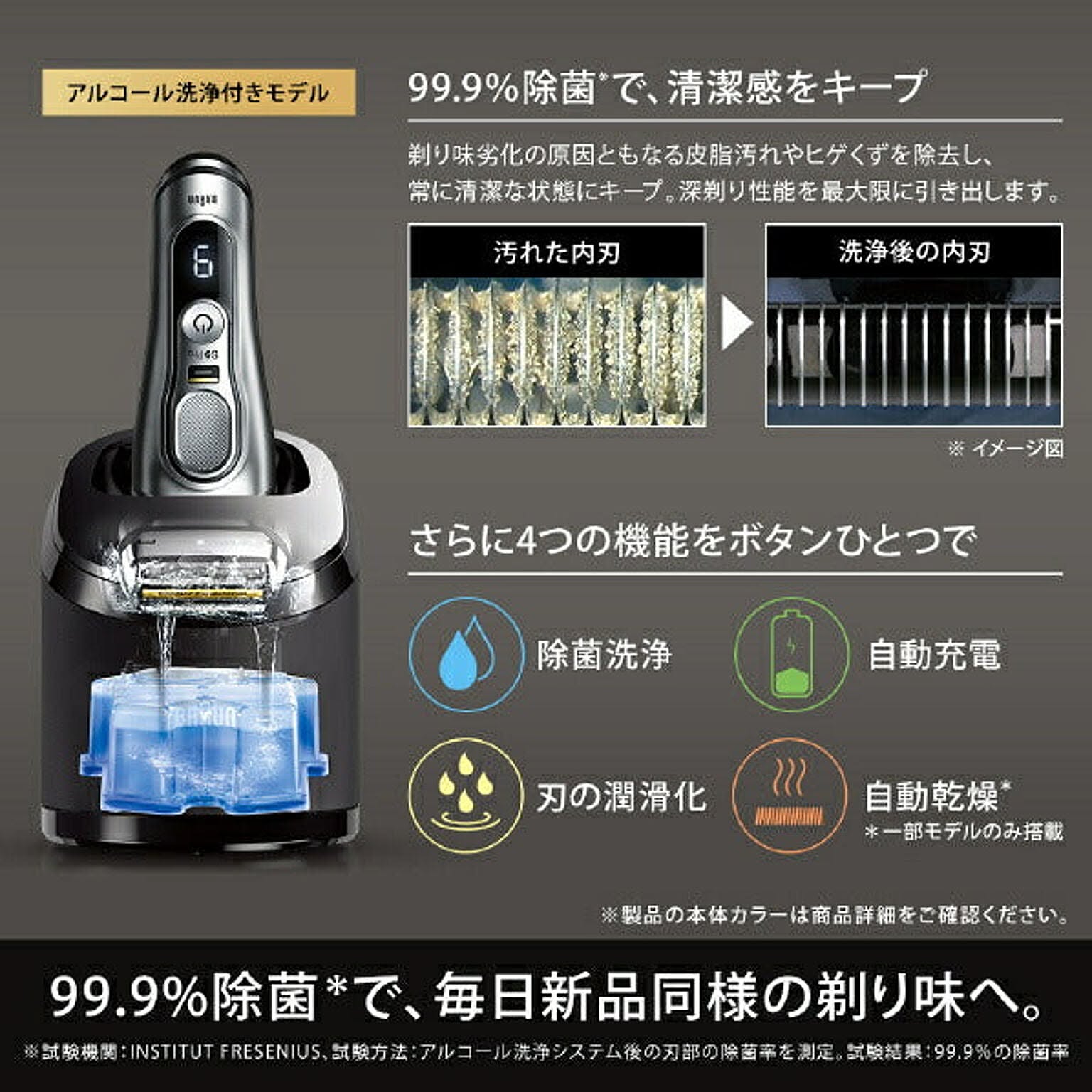 BRAUN ブラウン シリーズ9 Pro 電気メンズシェーバー 充電式 9450cc-V ...