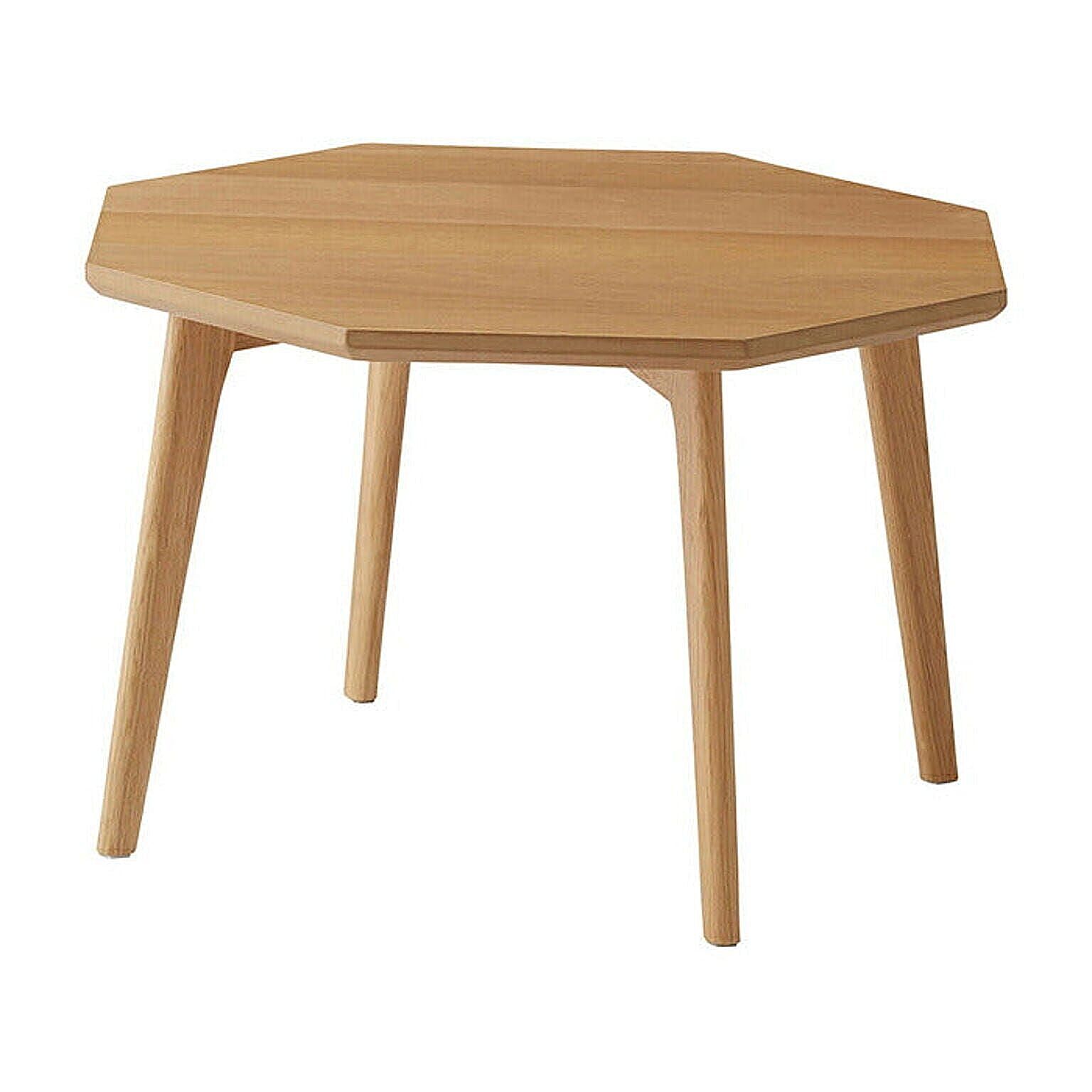テーブル 組立式 オクタゴンテーブル MTK-325NA 幅60x奥行60x高さ36cm 東谷