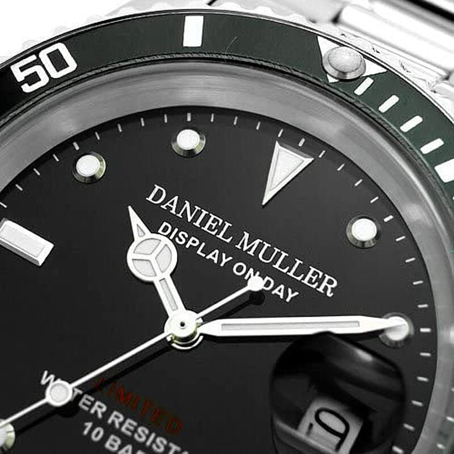 市役所カウンターに匿名の寄付 Daniel Muller ダニエルミューラー 腕時計 ステンレス製 100m防水 ダイバーズウォッチ ブラック Dm 18bk 即日配送 Linkedby Com Br