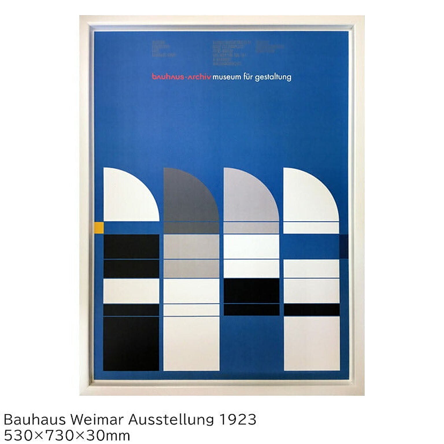 アートパネル キャンバスアート Bauhaus Weimar Ausstellung 1923 IBH-70047