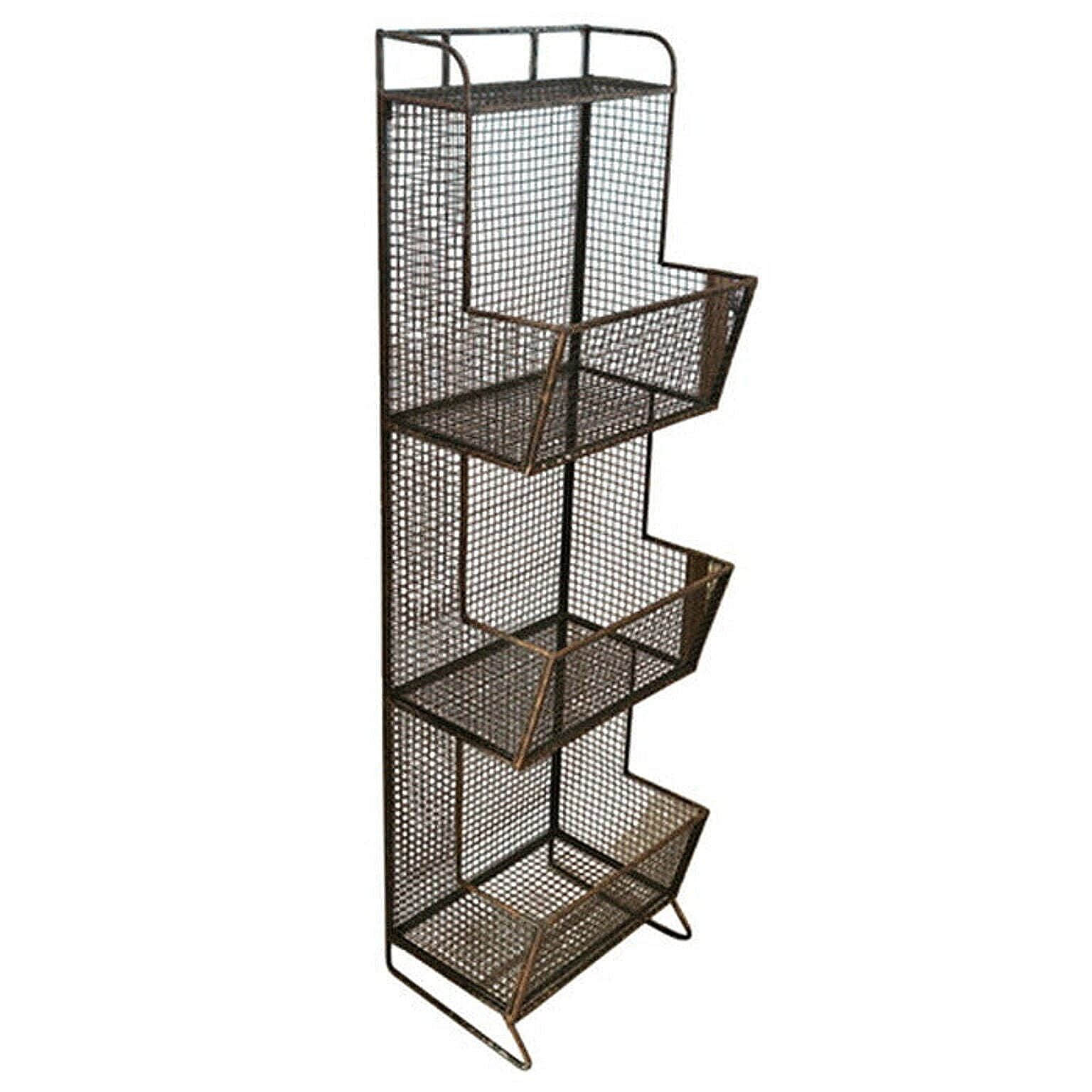 マガジンラック WIRE MAGAZINE RACK 幅345x奥行280x高さ1235mm ダルトン 通販 RoomClipショッピング