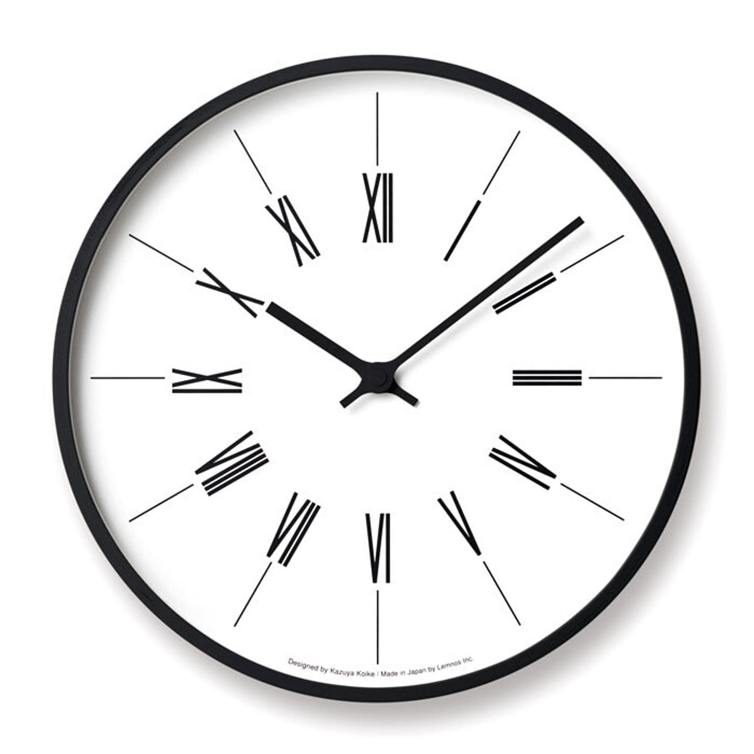 ならではの 壁掛け時計 掛け時計 ウォールクロック Lemnos レムノス 渡辺 力 Riki Steel Clock ホワイト リキクロック 電波 時計ではありません おしゃれ シンプル 北欧 モダン デザイナーズ アンティーク 高級 ウォールク Roopkalaindia Com