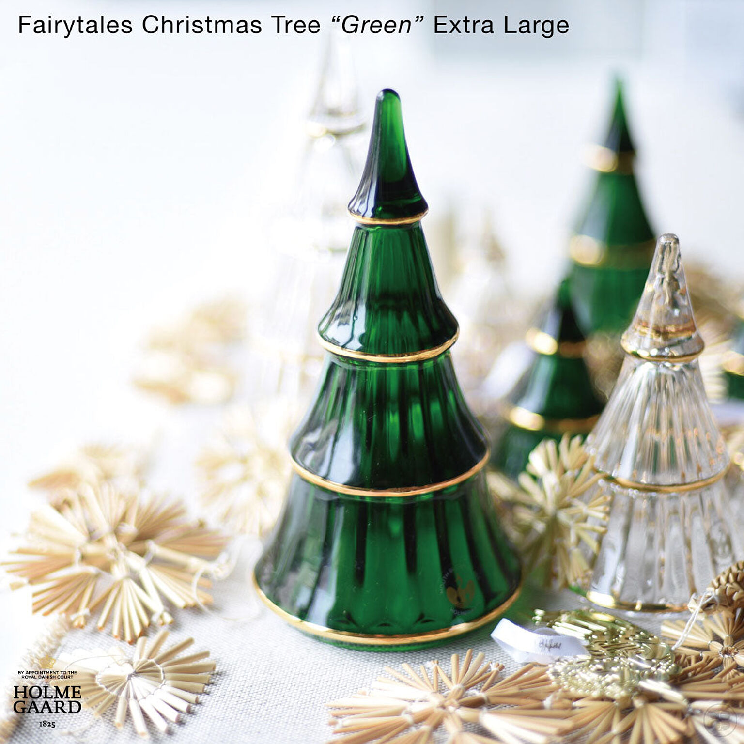 HOLMEGAARD / ホルムガード FAIRYTALES CHRISTMAS TREE GREEN EXTRA LARGE フェアリーテイルズ クリスマス ツリー