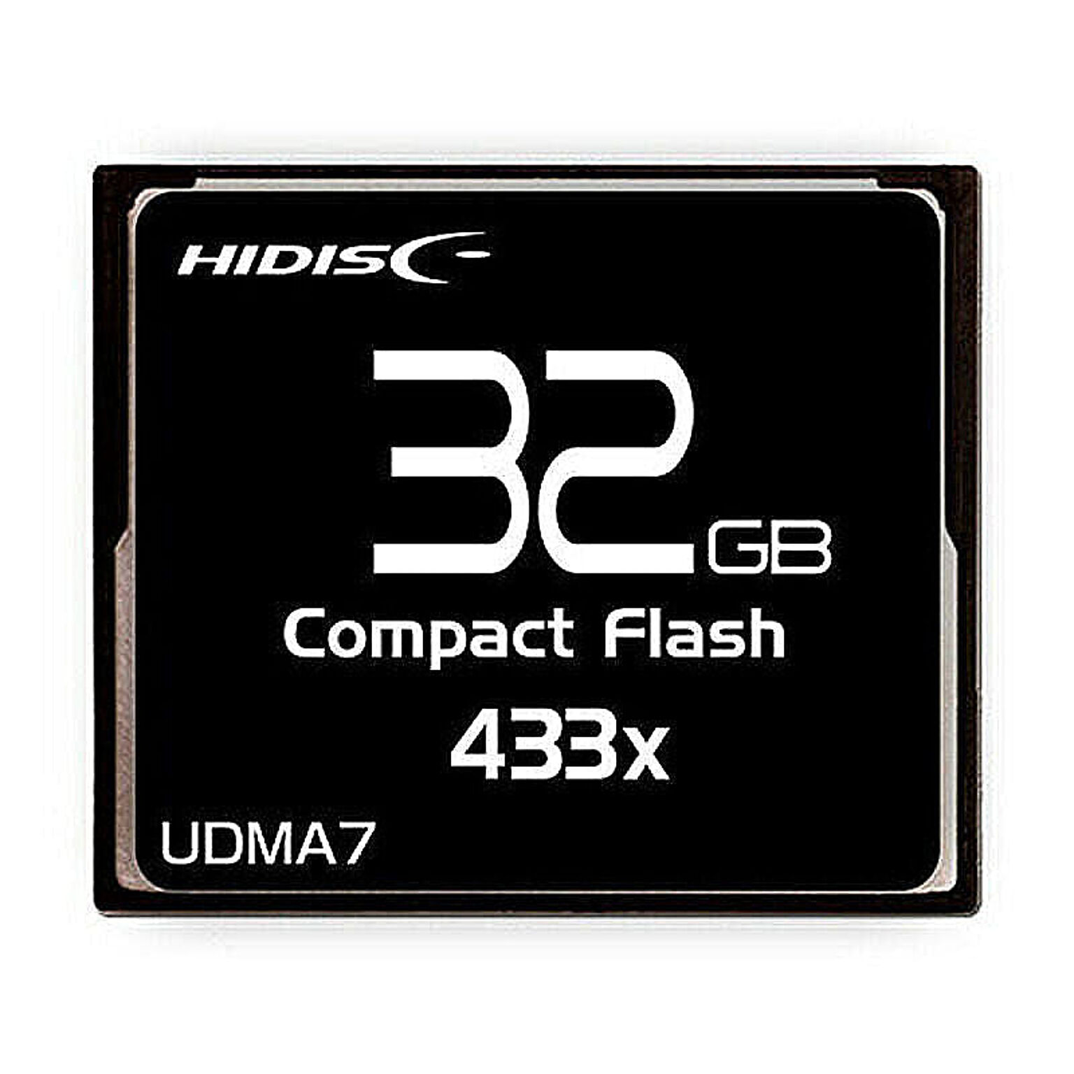 HIDISC CFカード 32GB 433x Read65MB/s MLCチップ搭載 HDCF32G433XJP3 管理No. 4984279650257