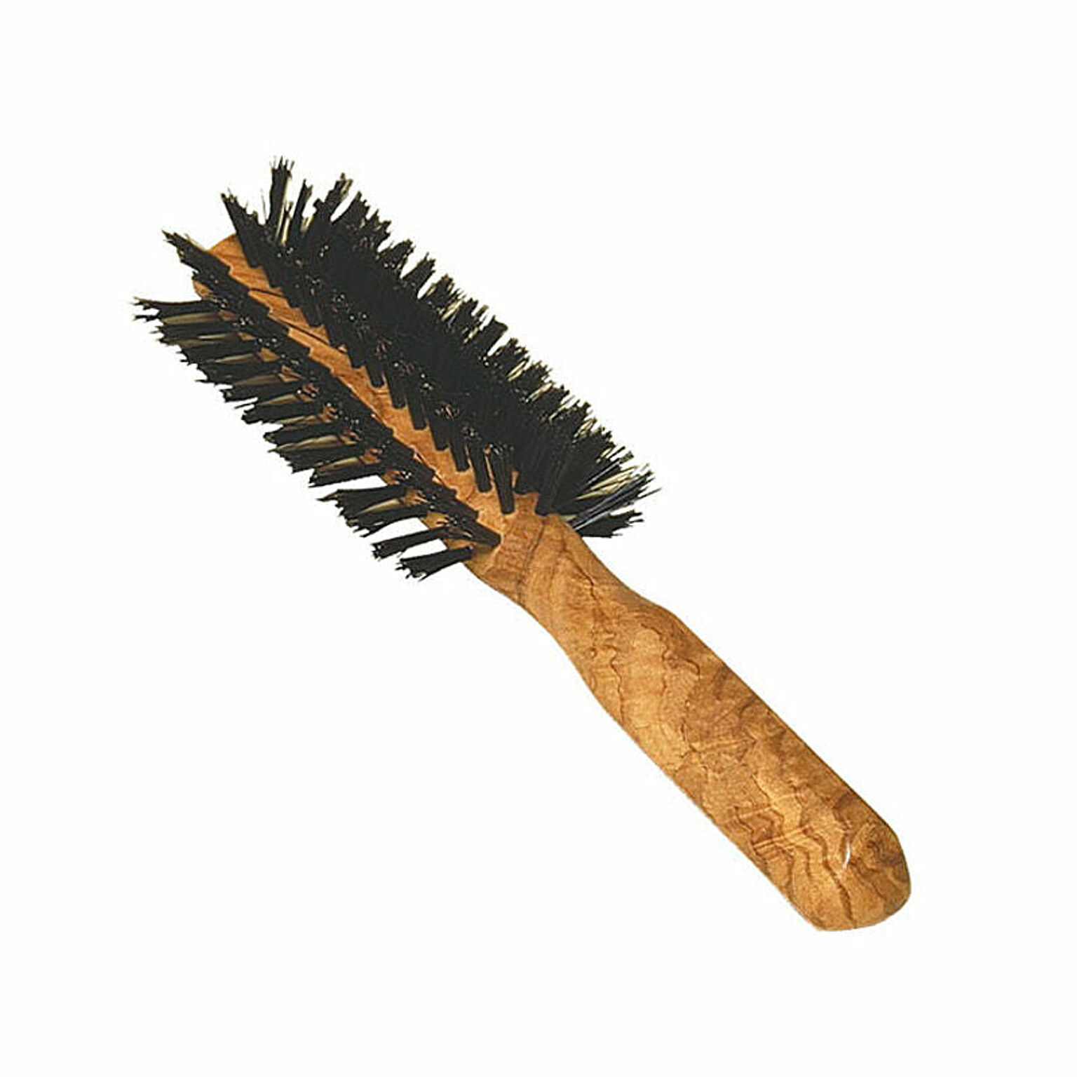 獣毛ヘアブラシ ハーフロール（猪毛）- Hairbrush Half Roll -