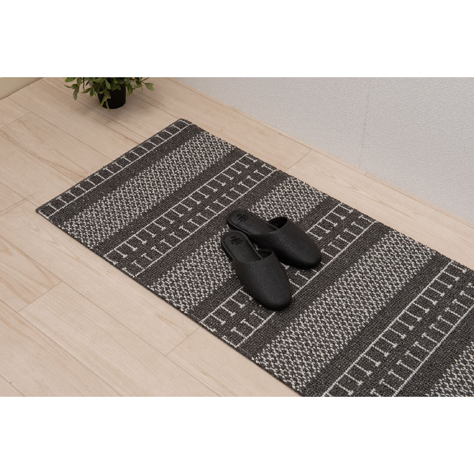 SDS MASTER KITCHEN RUG 『TETOUAN（テトゥーアン）』約50×240cm　ベージュ/グレー