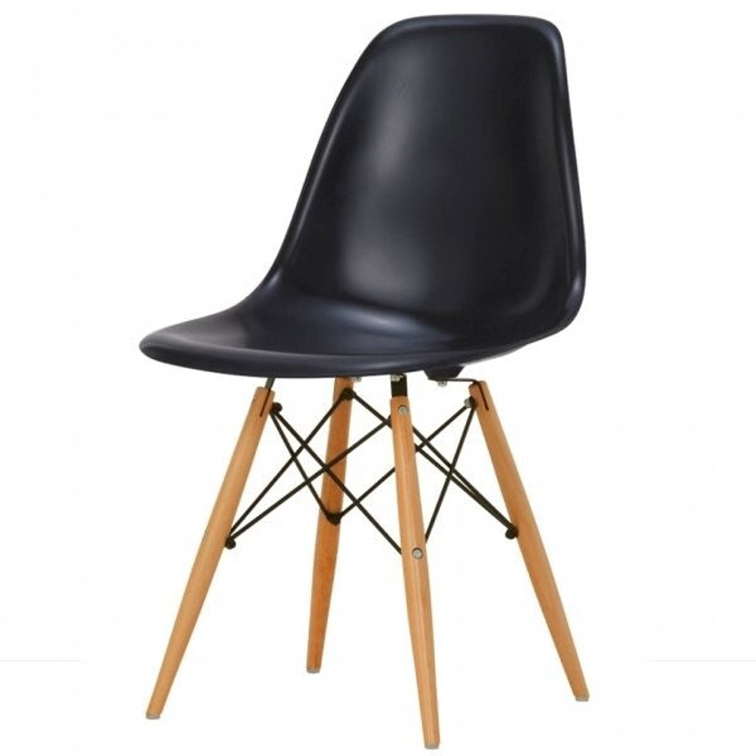 チェア 椅子 おしゃれ 北欧 デザイナーズ 家具 デザイン サイドシェルチェア つやなし仕様 【DSW】