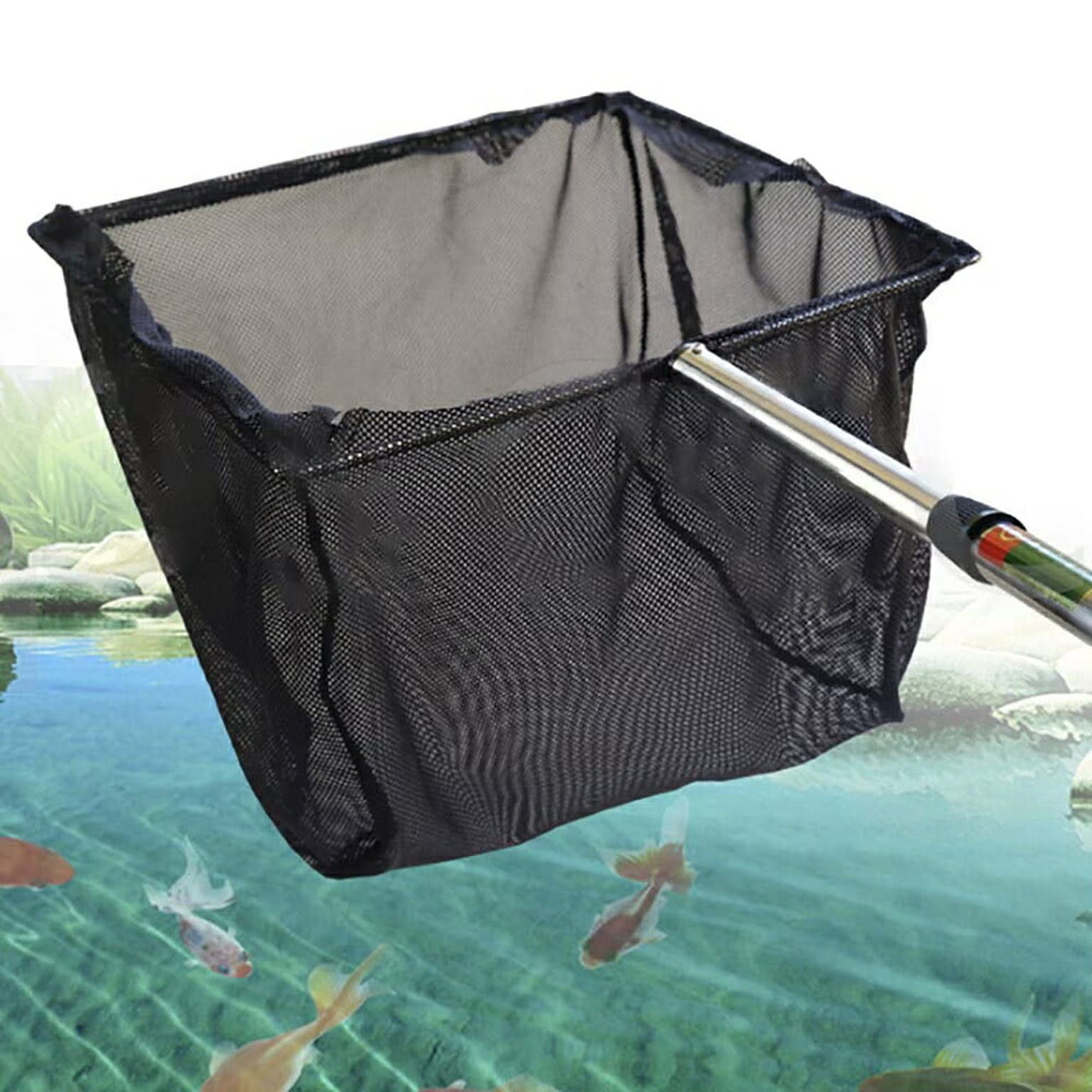 水槽 用 お手入れ 網 アミ 四角 水槽掃除 アクアリウム 隔離 メダカ 稚魚 淡水 観察 繁殖 安心 安全 飼育 自由研究 かわいい 可愛い ペット 通販 Roomclipショッピング