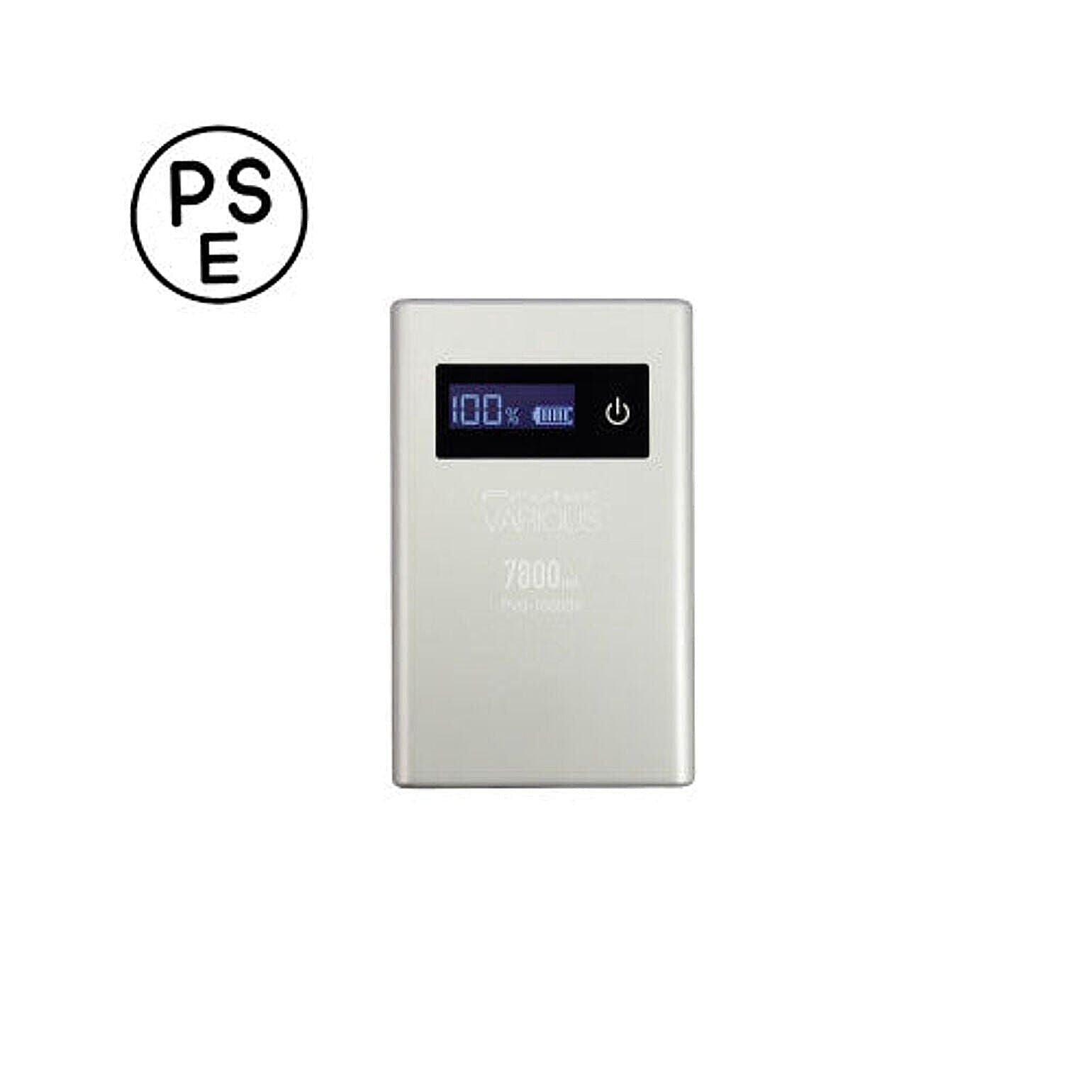 モバイルバッテリー PROTEK 7800mA リチウムイオンバッテリー PVB-7800SV