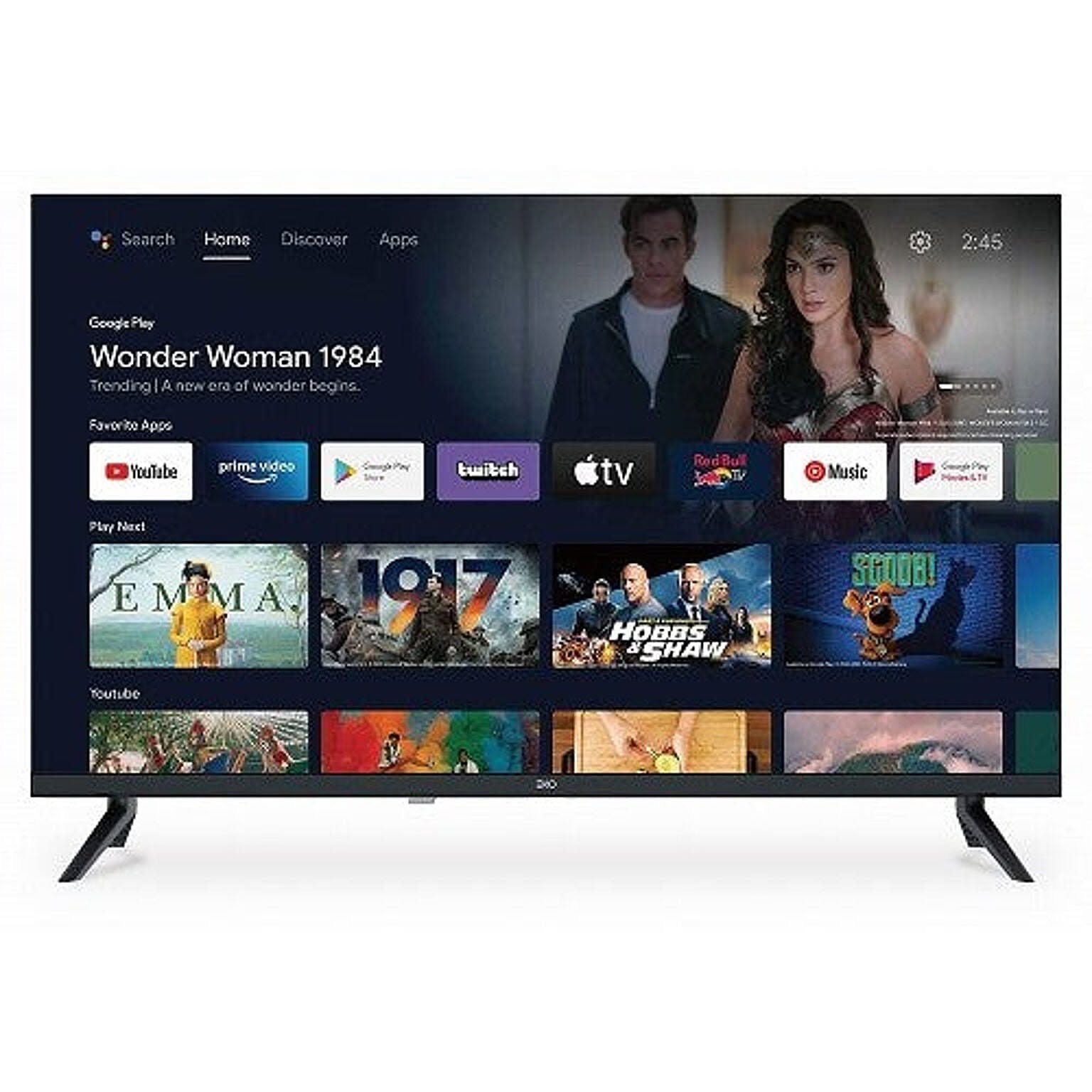 ネット動画専用テレビ チューナー無し 43型 ユニテク K4300usg E 通販 Roomclipショッピング