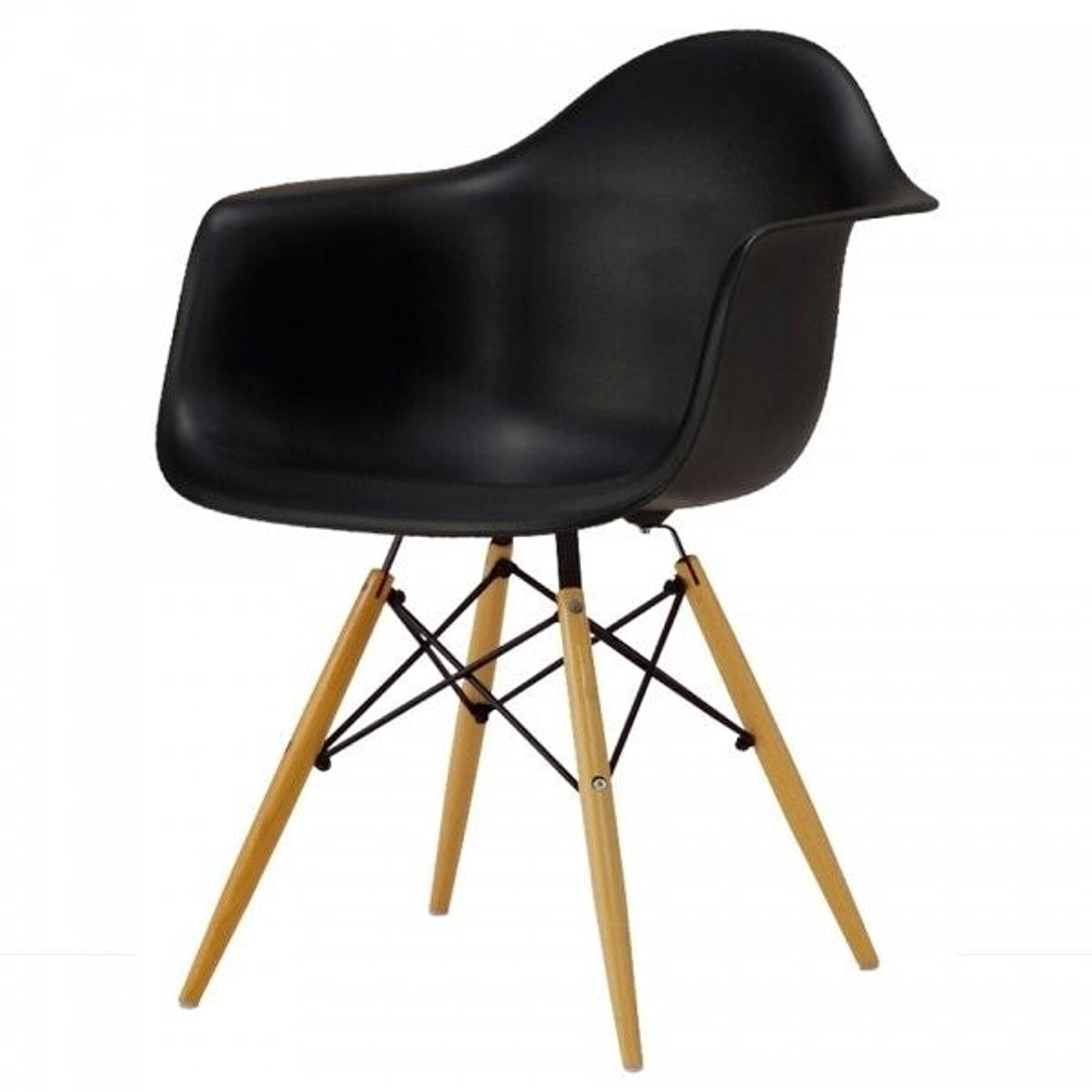 チェア 椅子 おしゃれ 北欧 デザイナーズ ミッドセンチュリー 家具 デザイン アームシェルチェアウッドベース 【DAW】